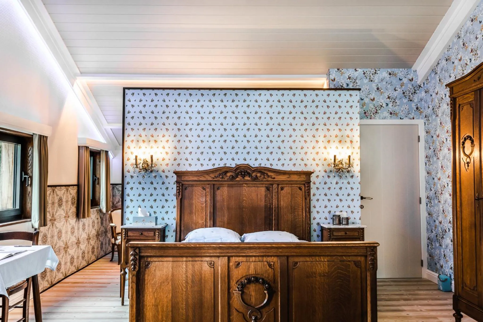 Bedroom, Bed in Hoeve Chartreuse