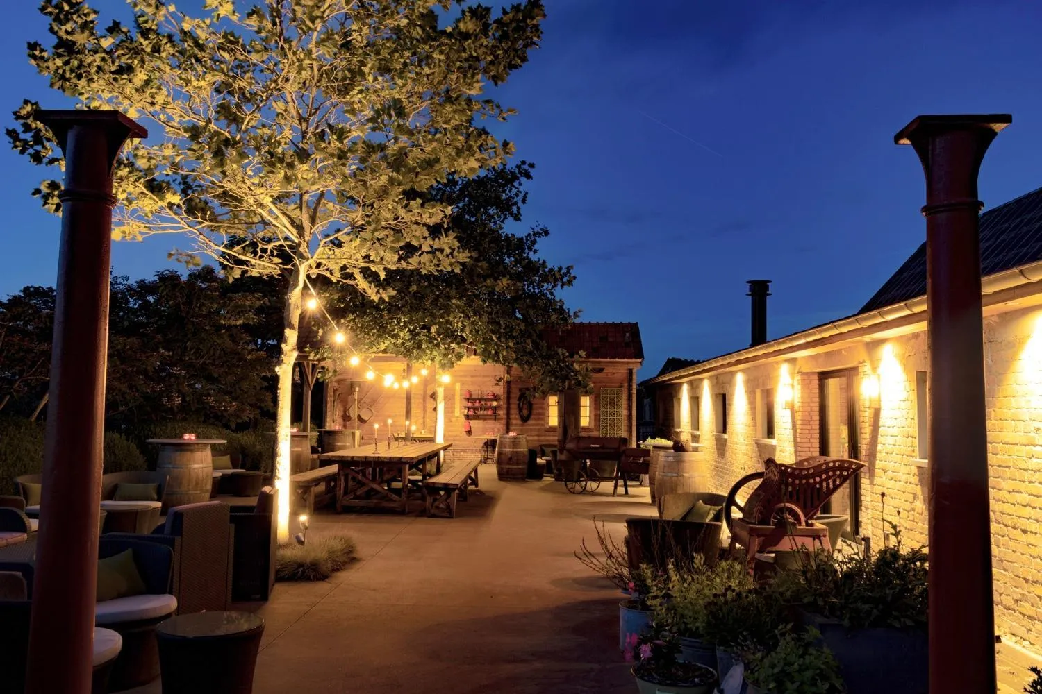 Garden in Hoeve Chartreuse