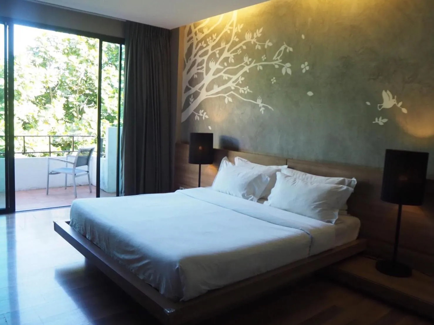 Bed in The Greenery Resort Khao Yai