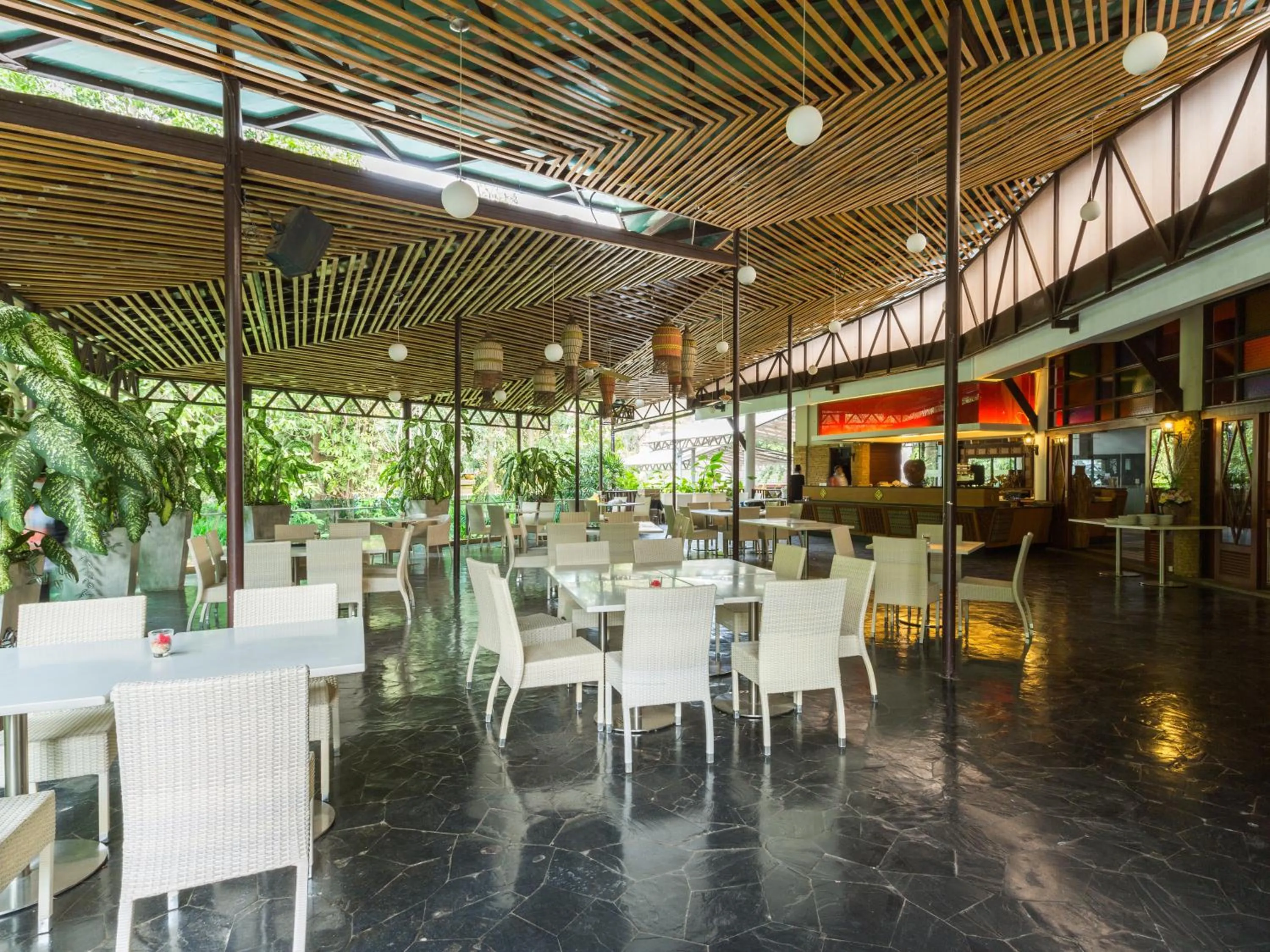 Restaurant/places to eat in The Greenery Resort Khao Yai