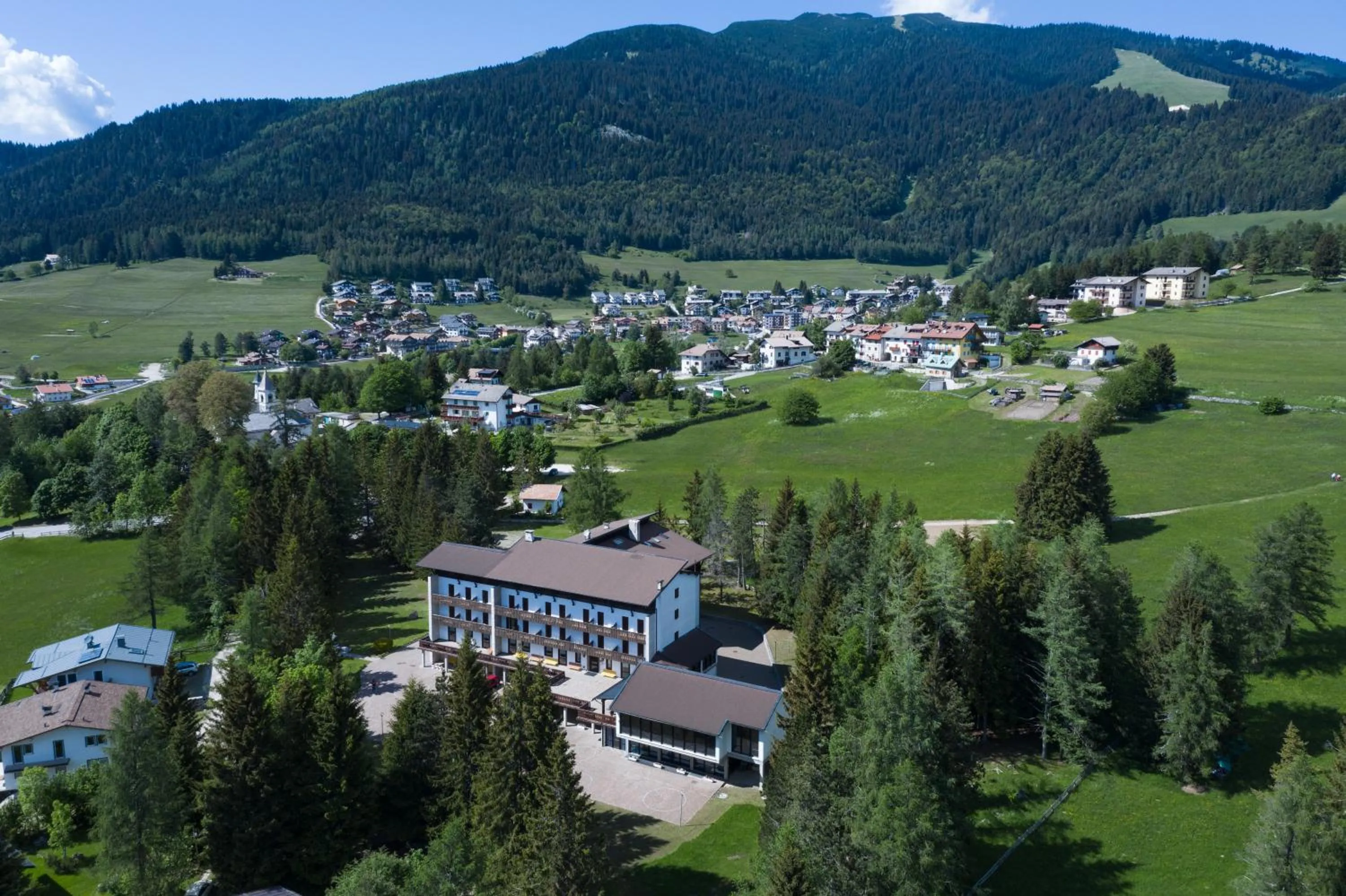 Bird's eye view in Casa Santa Maria