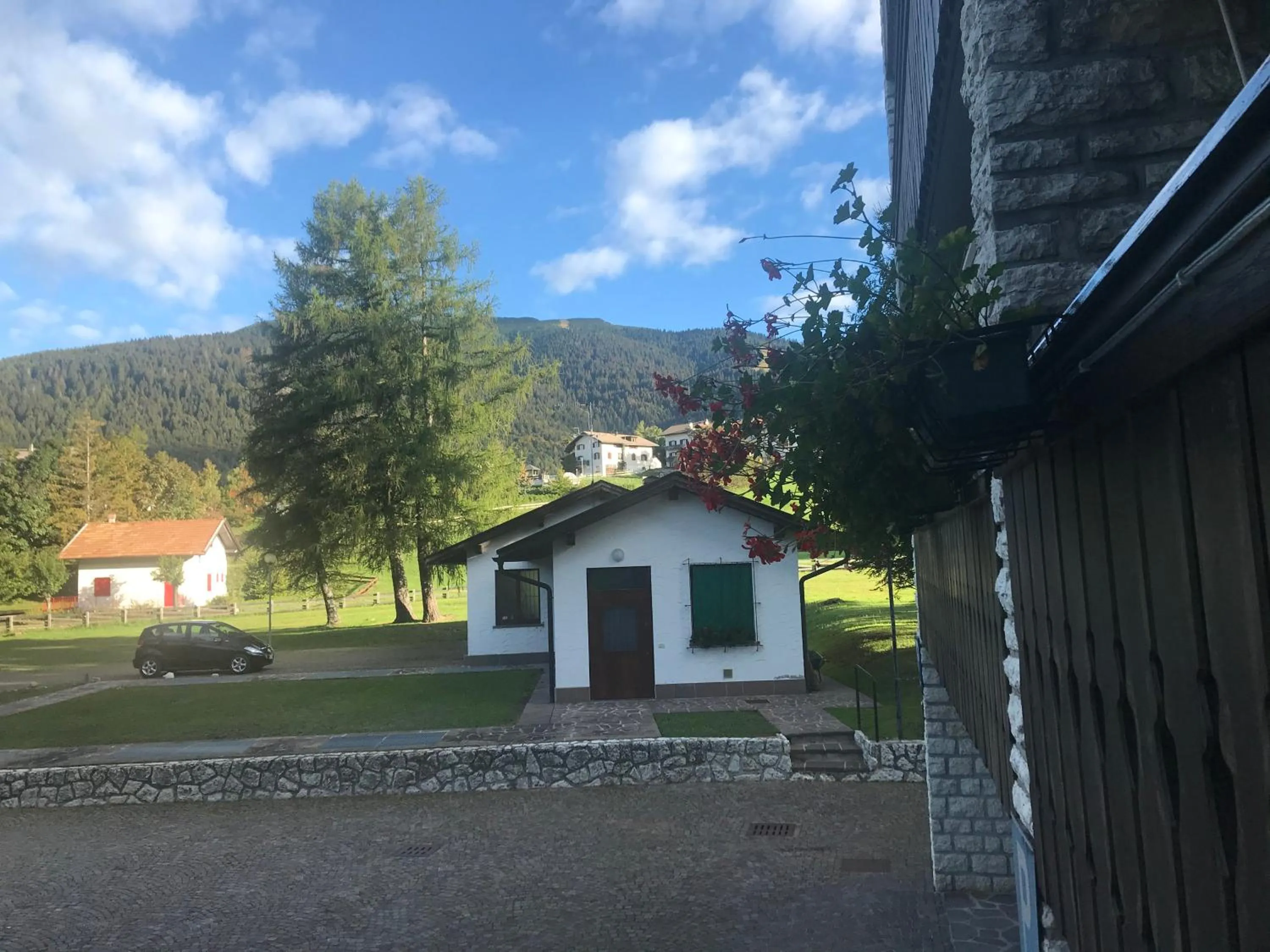 Facade/entrance in Casa Santa Maria