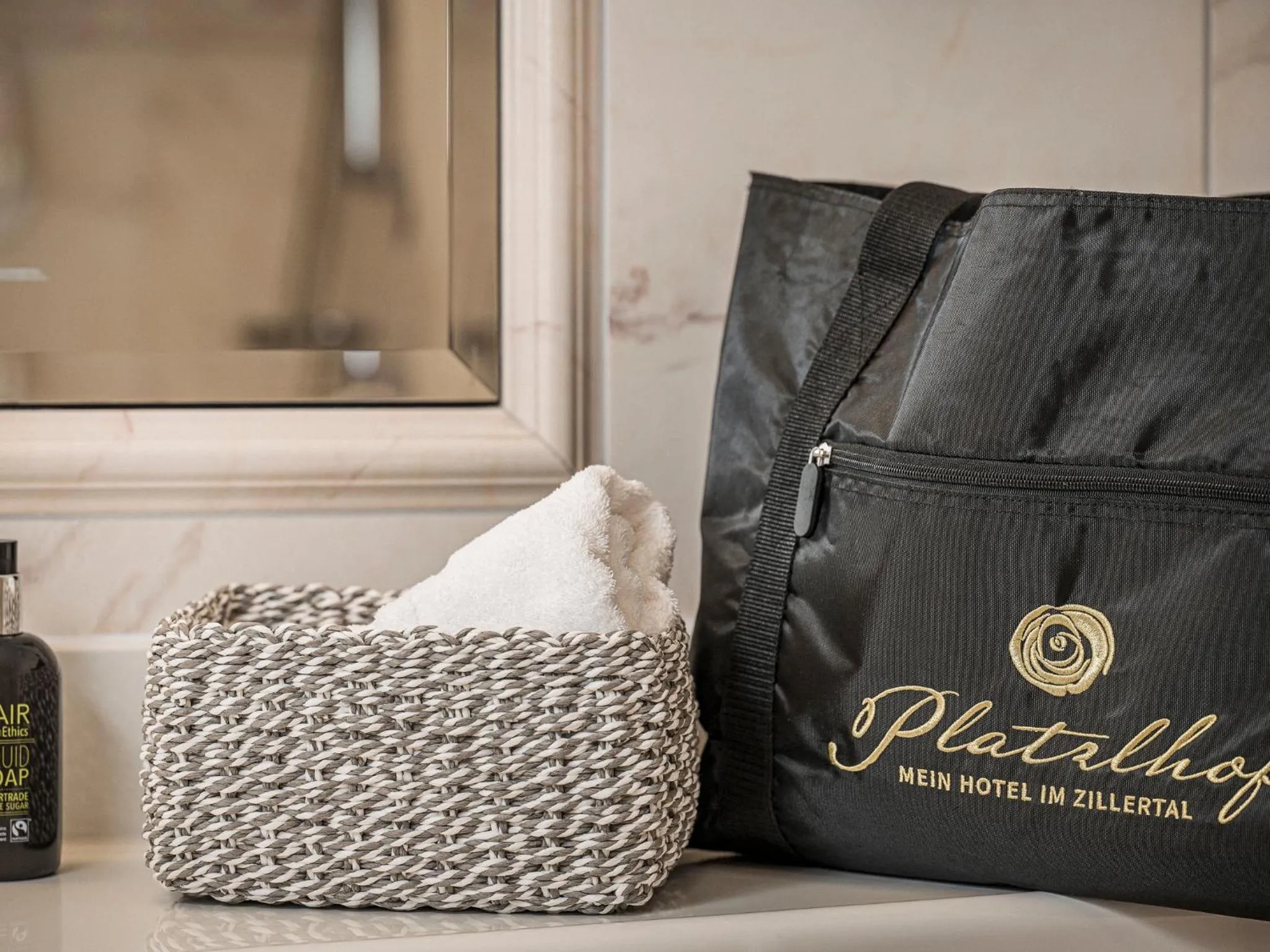 Bathroom in Platzlhof - Mein Hotel im Zillertal