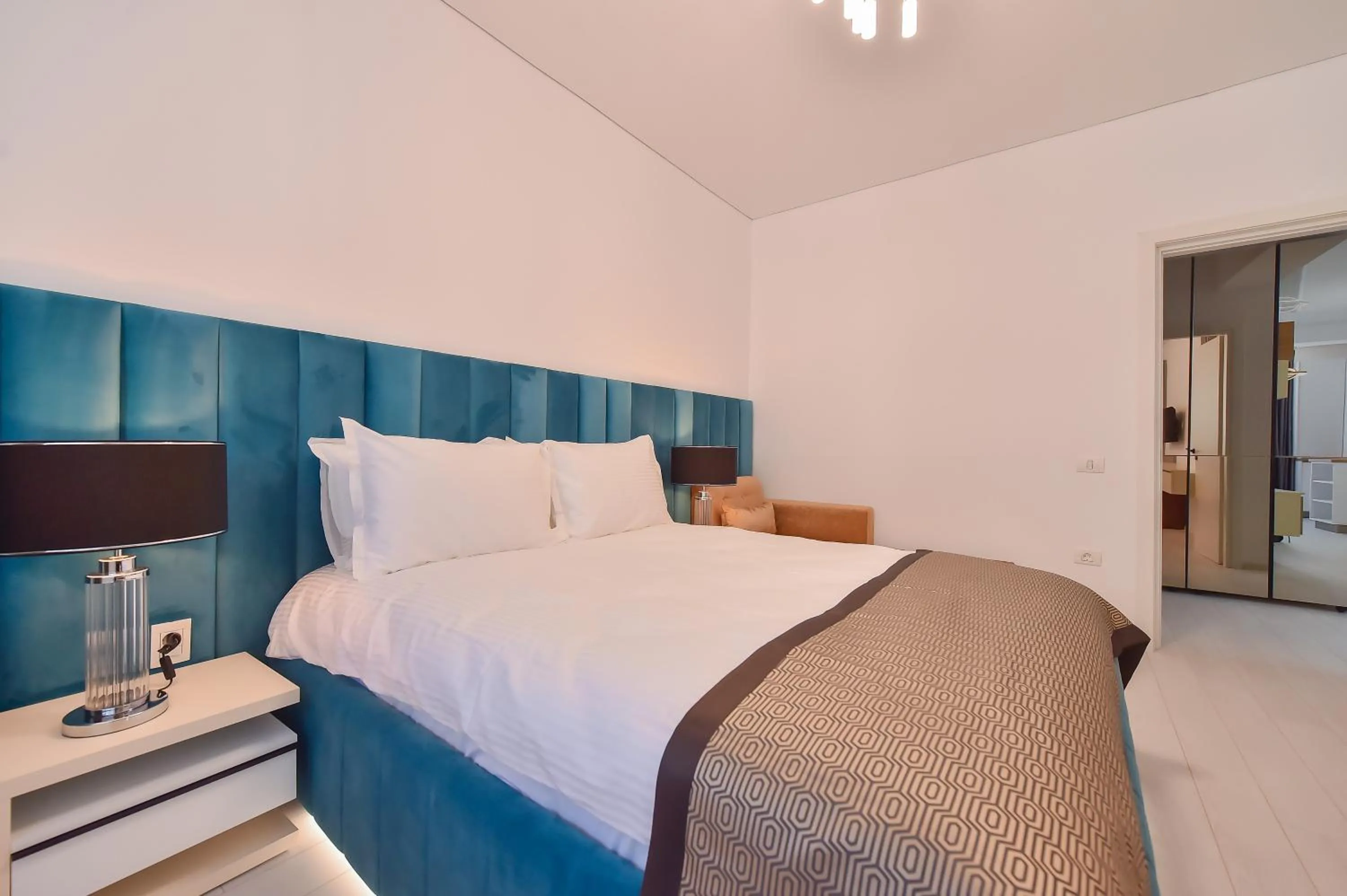 Bed in Hotel Building Stefan Resort I Sud