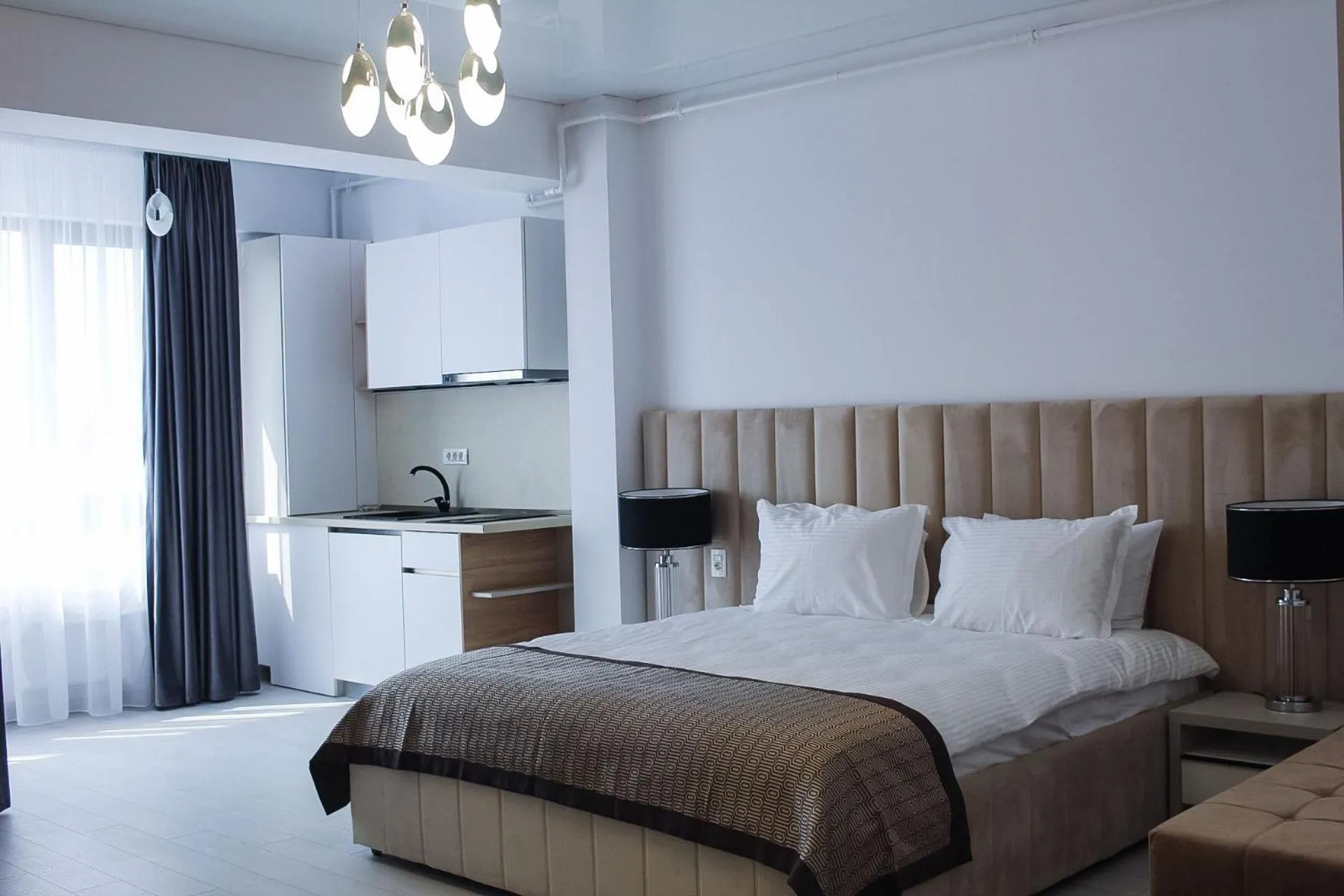 Bed in Hotel Building Stefan Resort I Sud