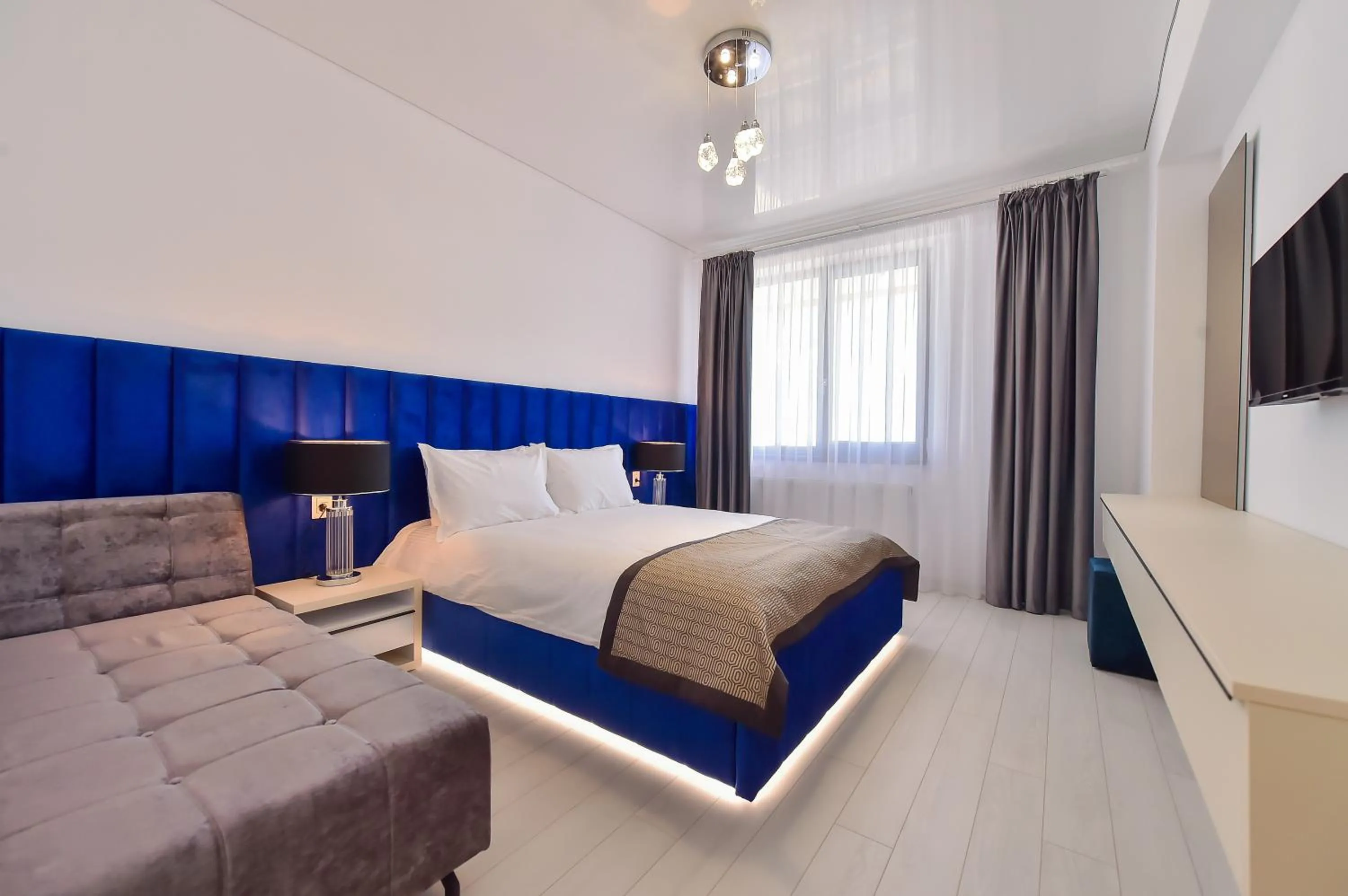 Bed in Hotel Building Stefan Resort I Sud