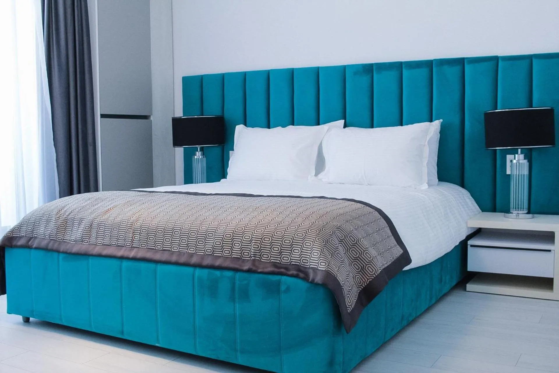 Bed in Hotel Building Stefan Resort I Sud