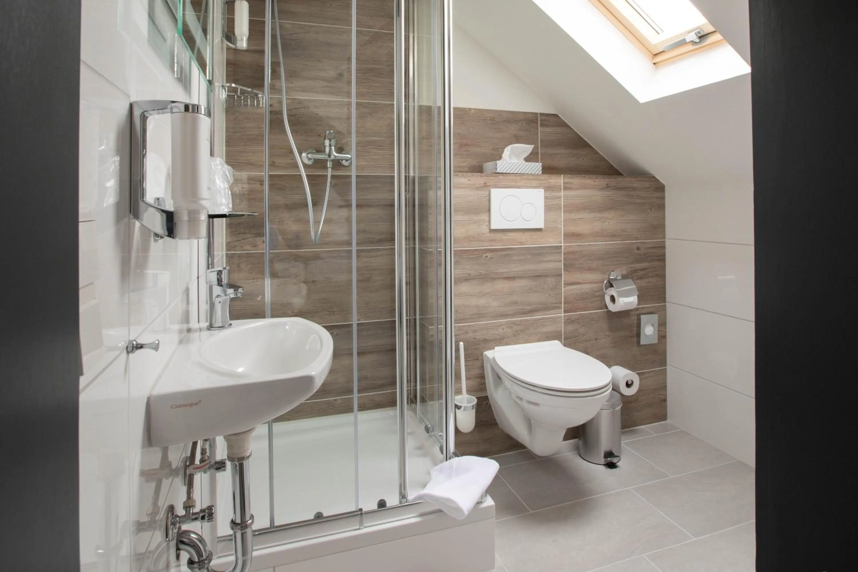 Bathroom in Hotel Das Augustin