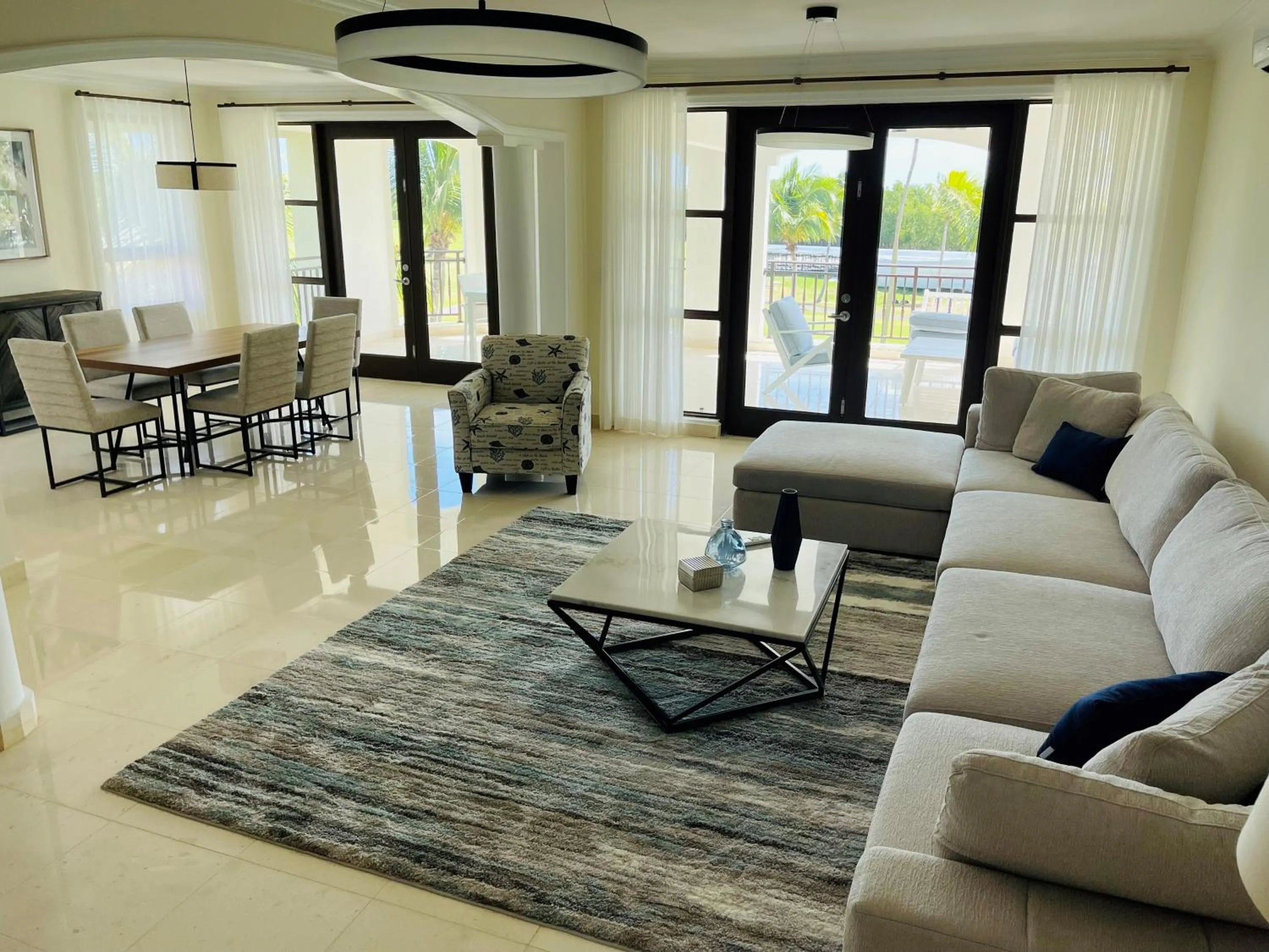 Living room in The Country Club Residences at Grand Reserve