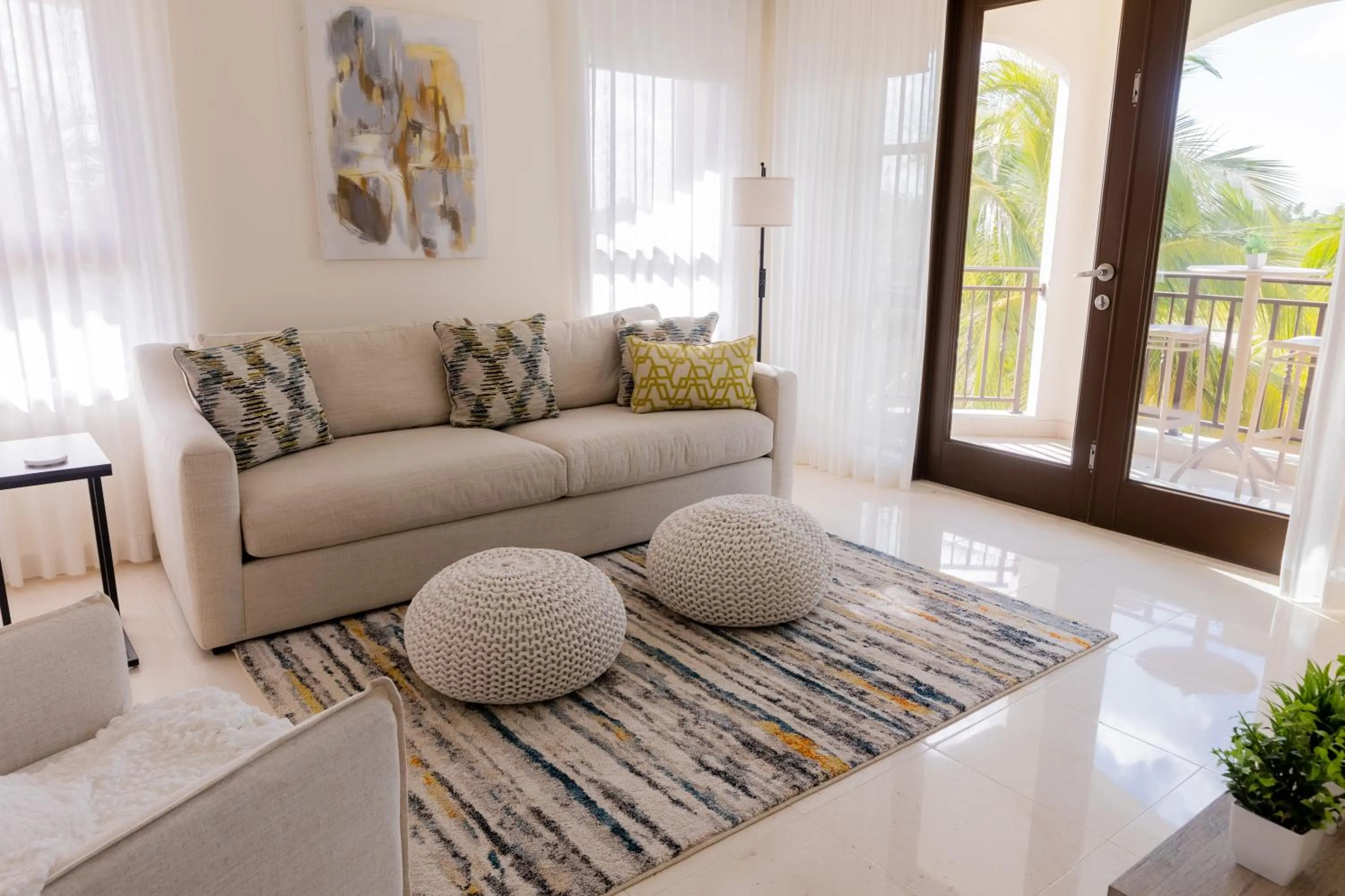 Seating area in The Country Club Residences at Grand Reserve