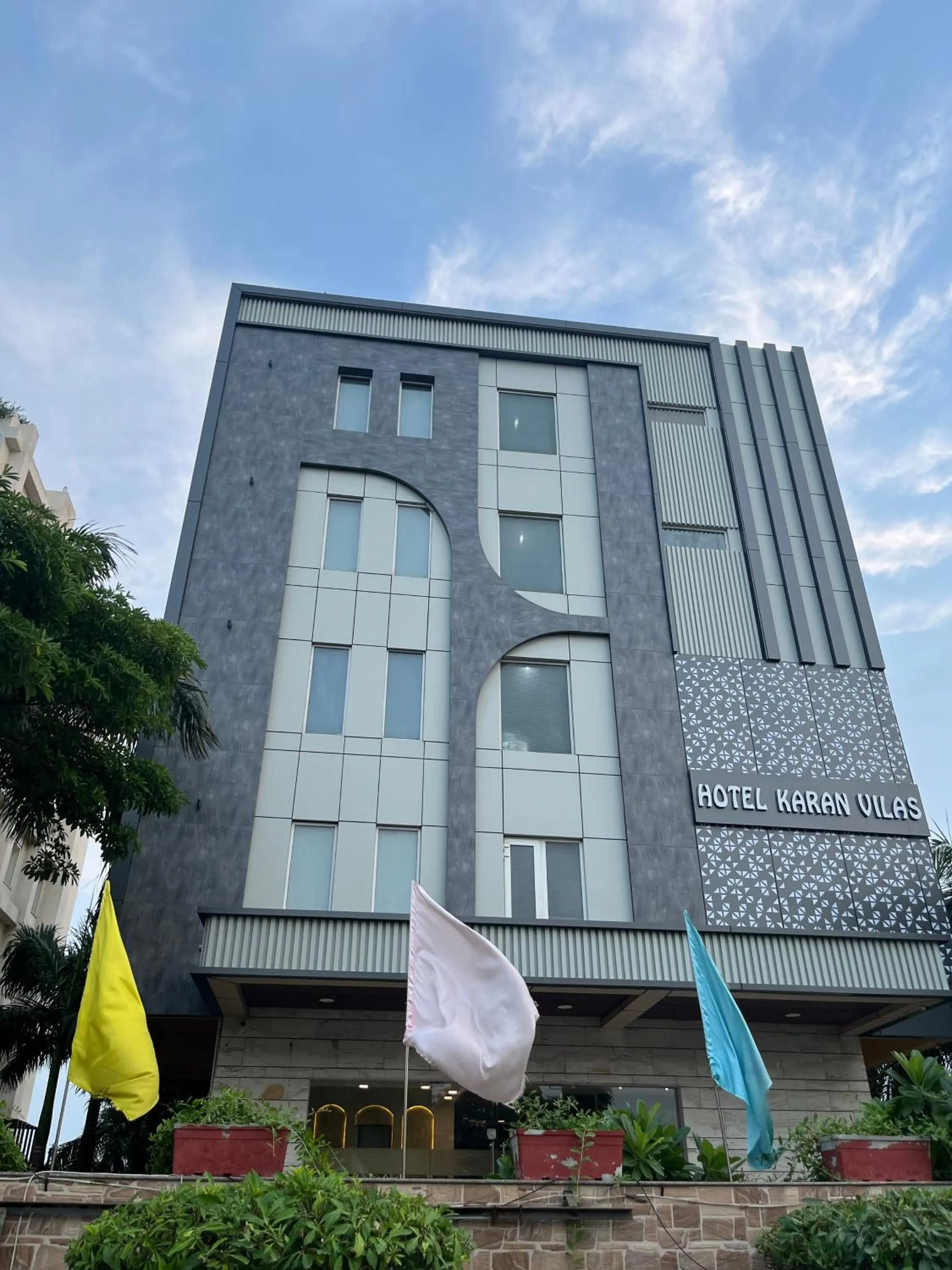 Property building in Hotel Karan Vilas