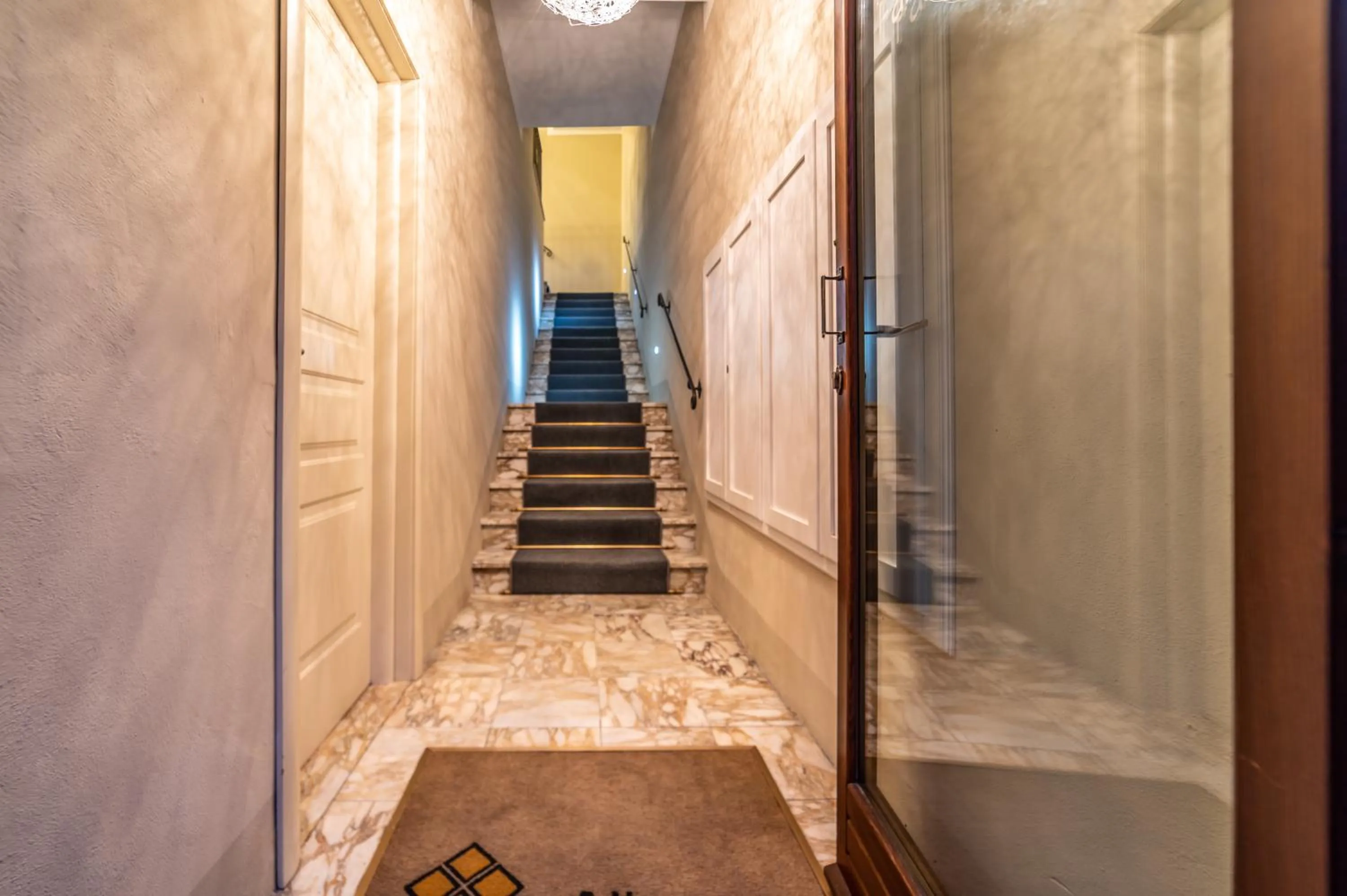 Facade/entrance in Albergo Falterona