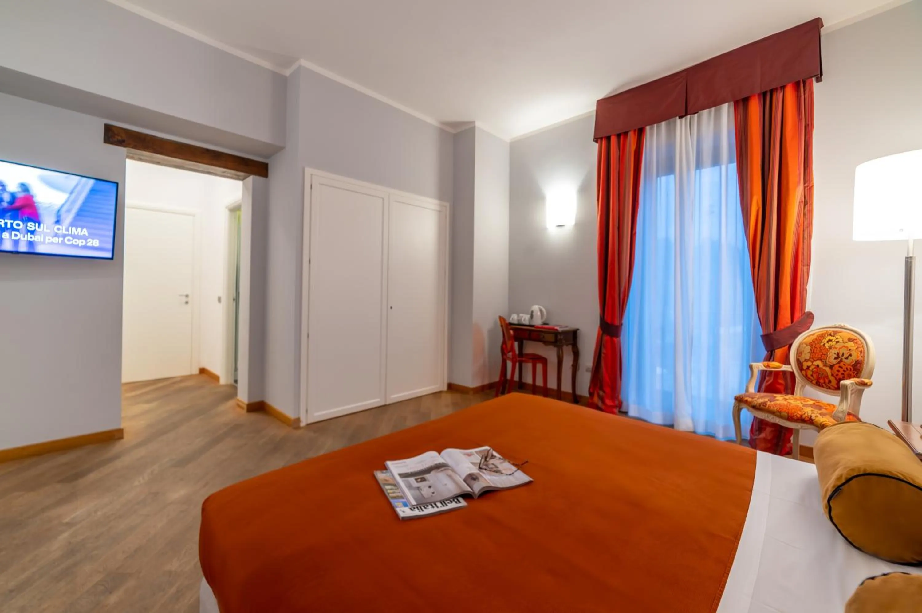 Bed in Albergo Falterona