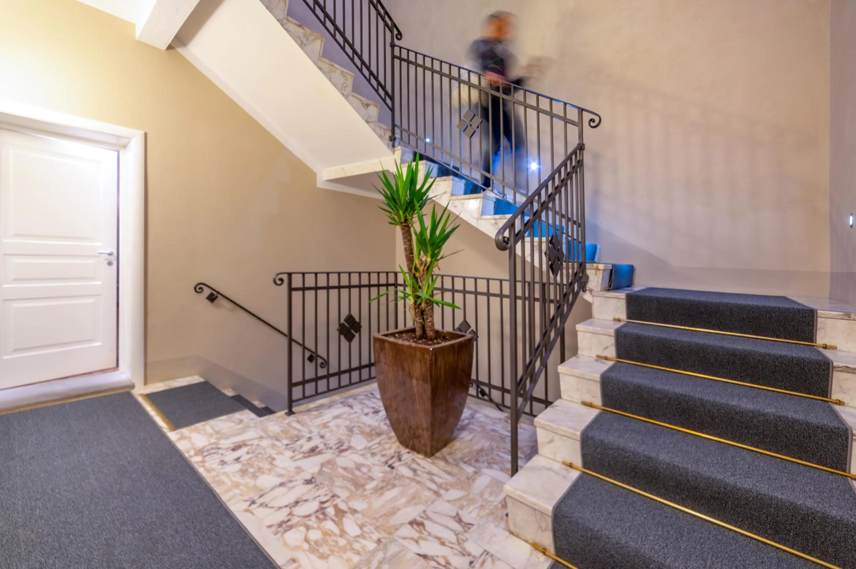 Decorative detail in Albergo Falterona