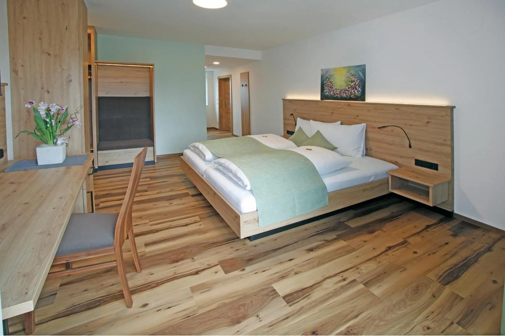 Bed in Gasthof Berger