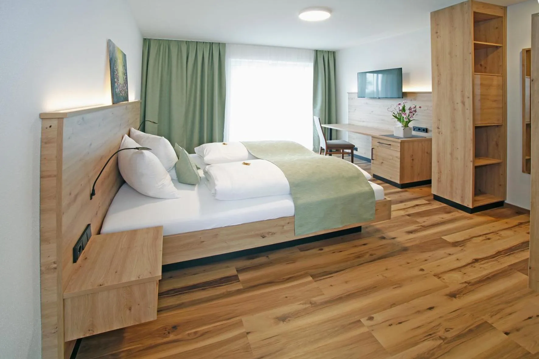 Bed in Gasthof Berger