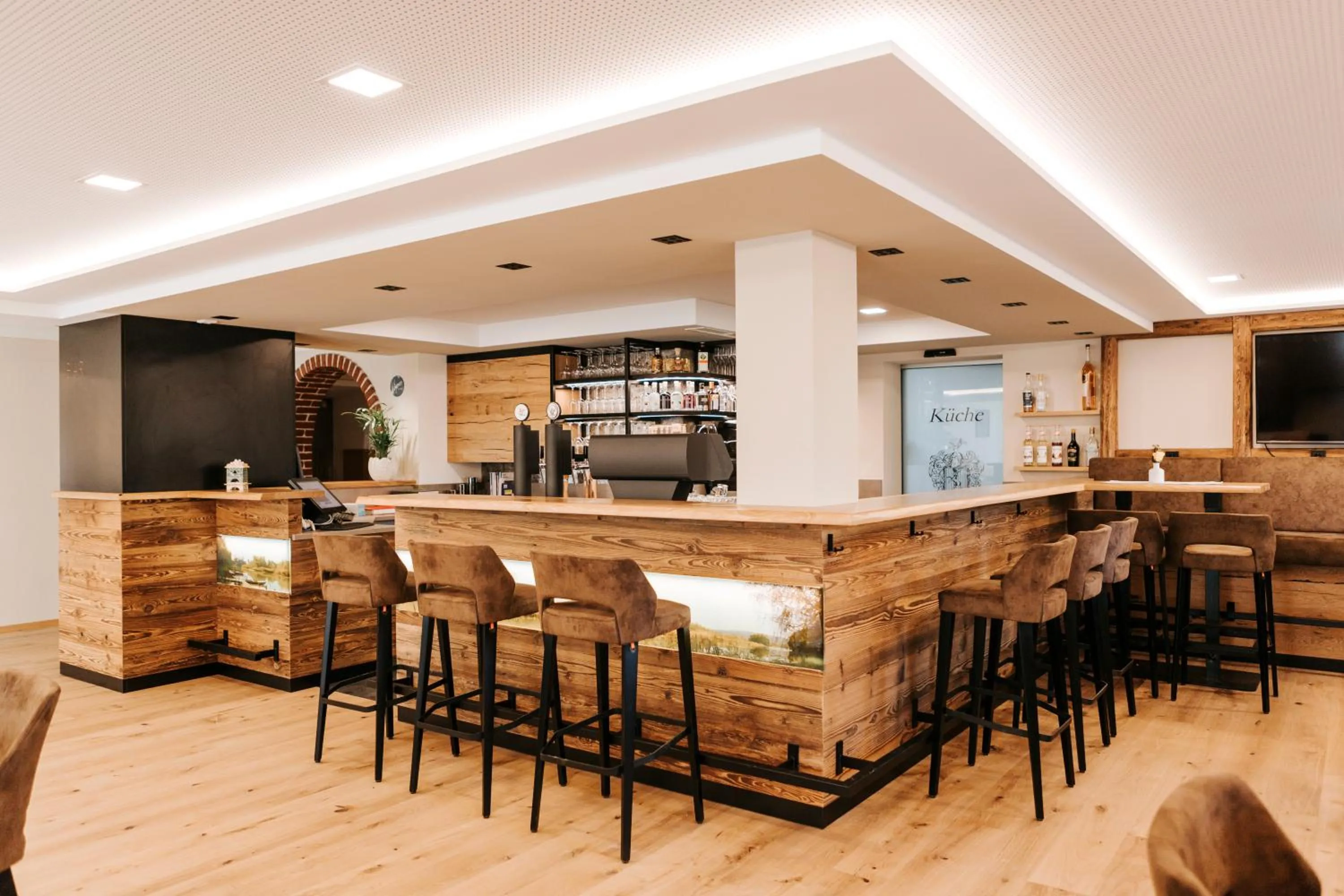 Lounge or bar in Gasthof Berger