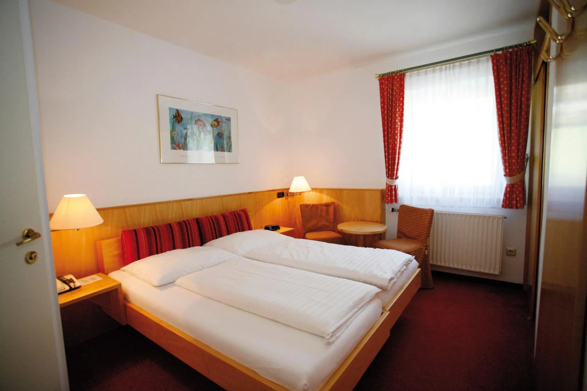 Bedroom, Bed in Seehotel Hoffmann
