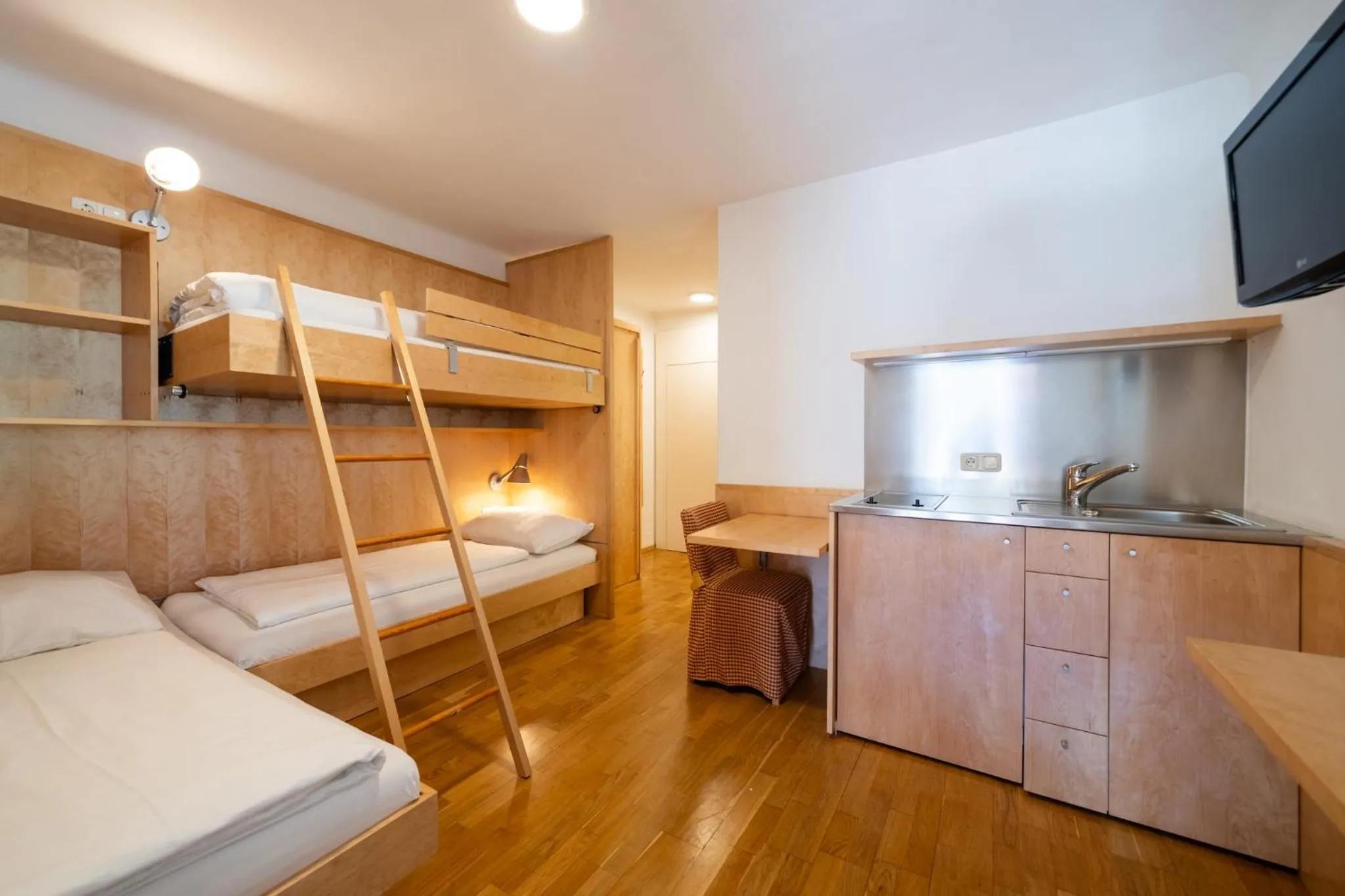Bed in Seehotel Hoffmann