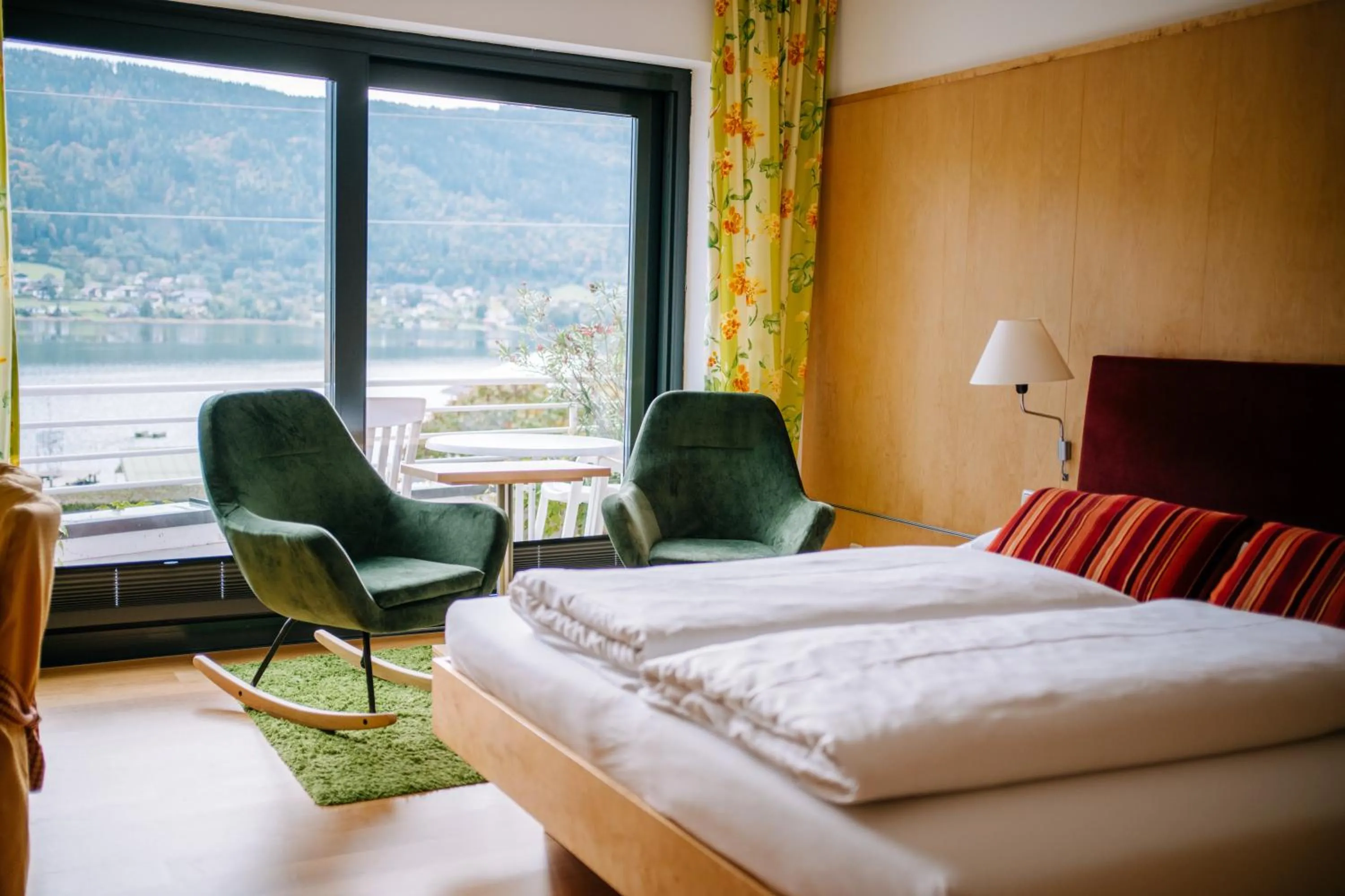 Bedroom, Bed in Seehotel Hoffmann