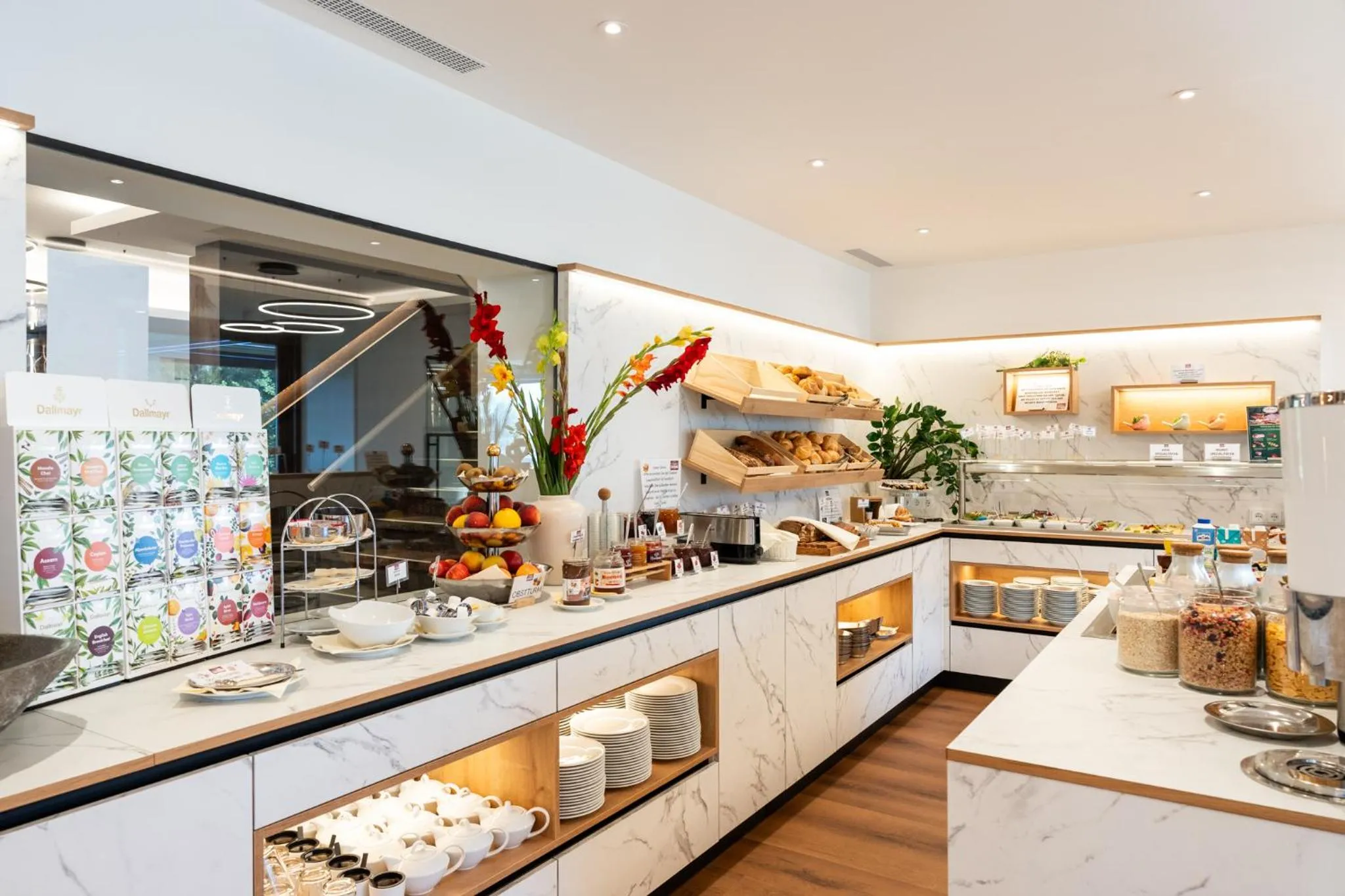 Food and drinks in Seehotel Hoffmann