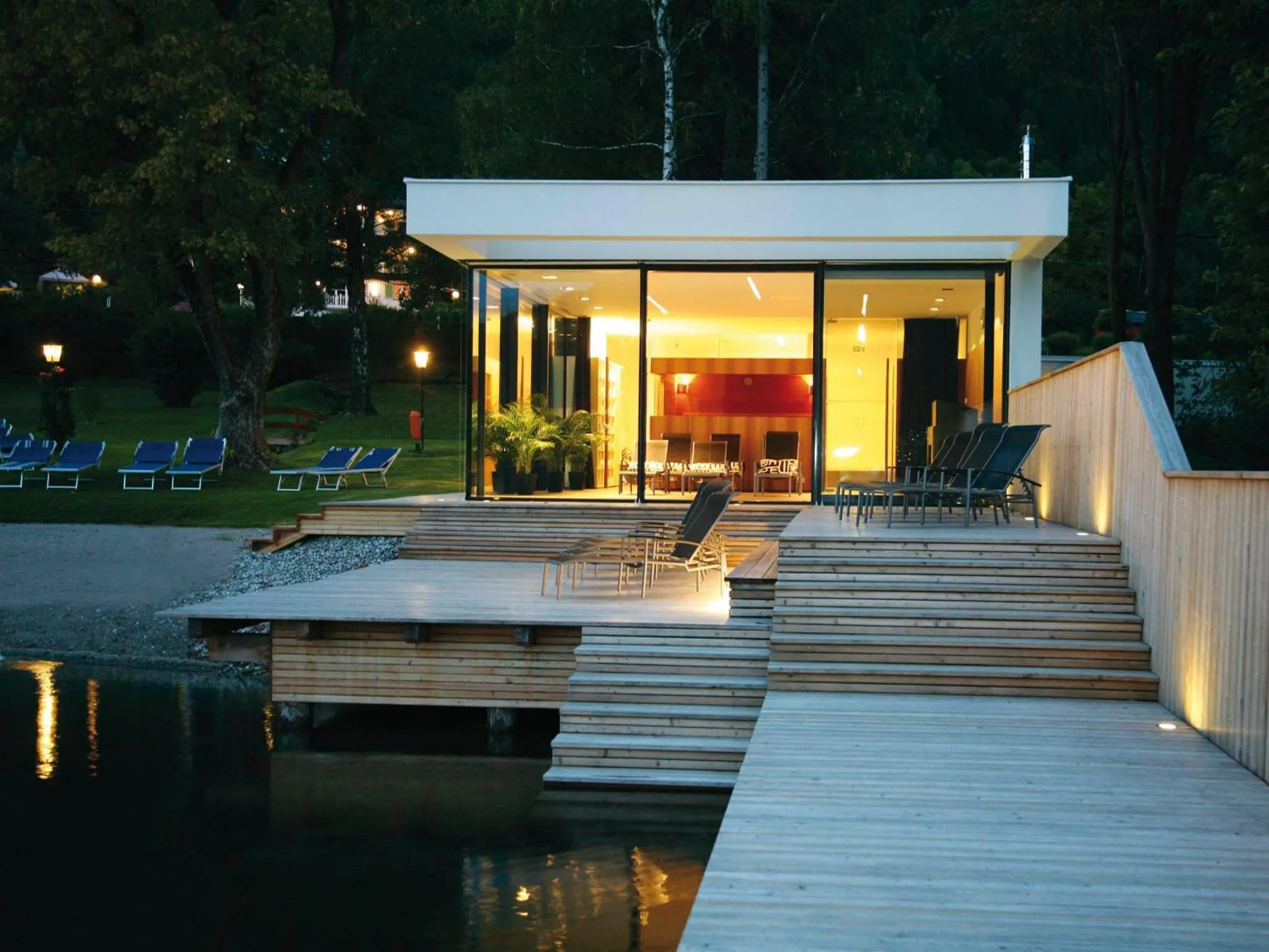 Sauna in Seehotel Hoffmann