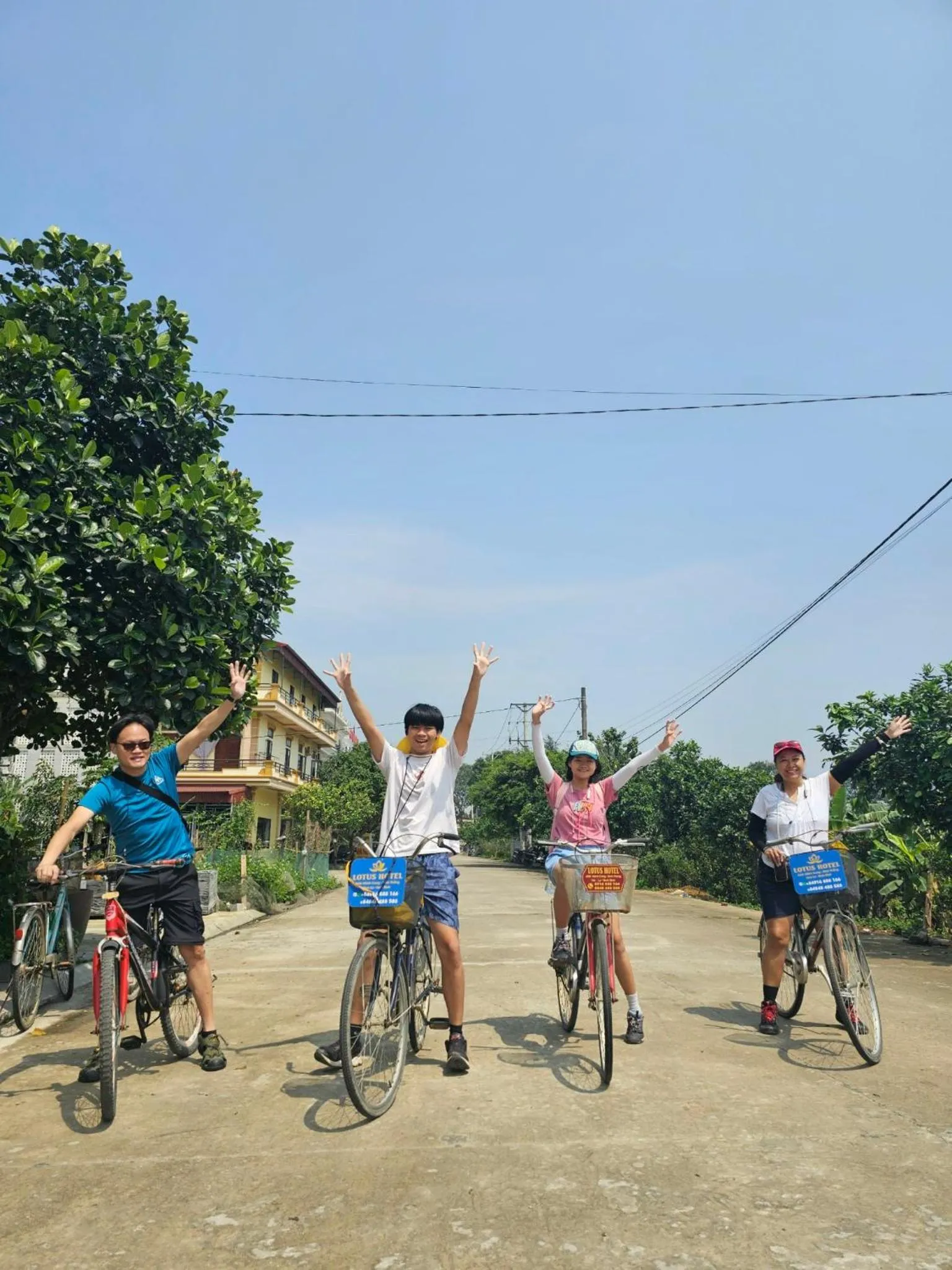 Cycling in Lotus Hotel Ninh Bình