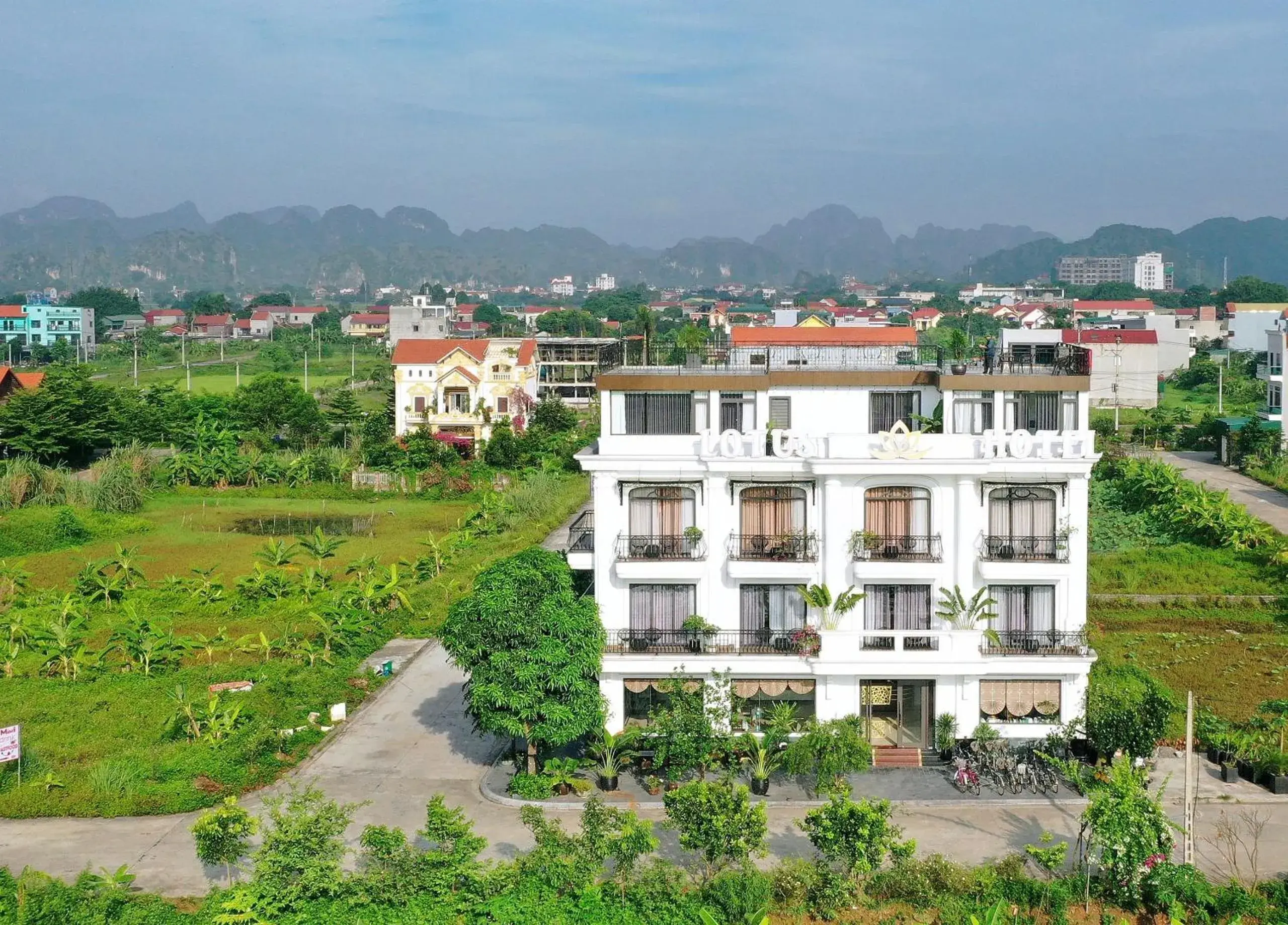 Property building in Lotus Hotel Ninh Bình Property building in Lotus Hotel Ninh Bình