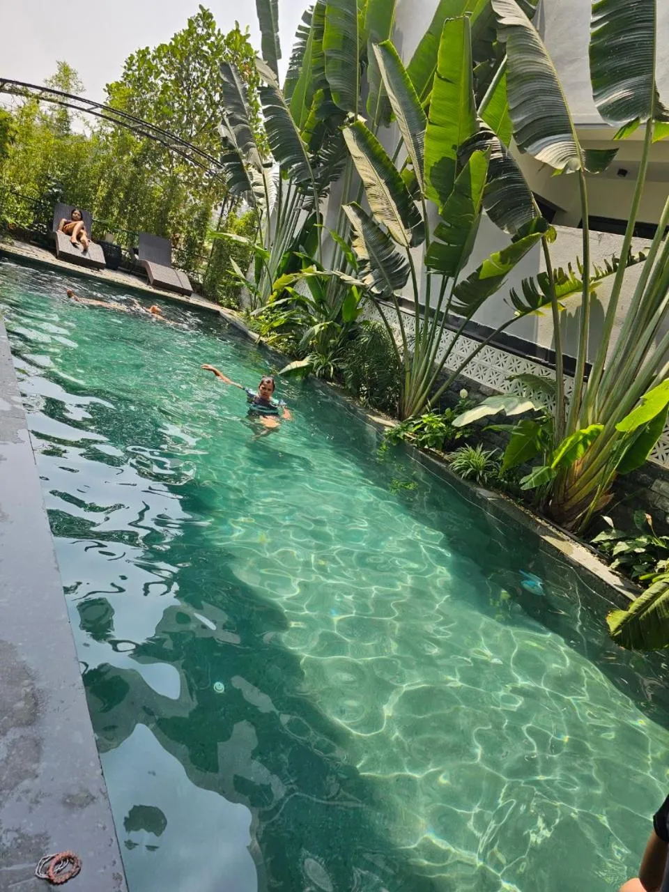 Swimming pool in Lotus Hotel Ninh Bình