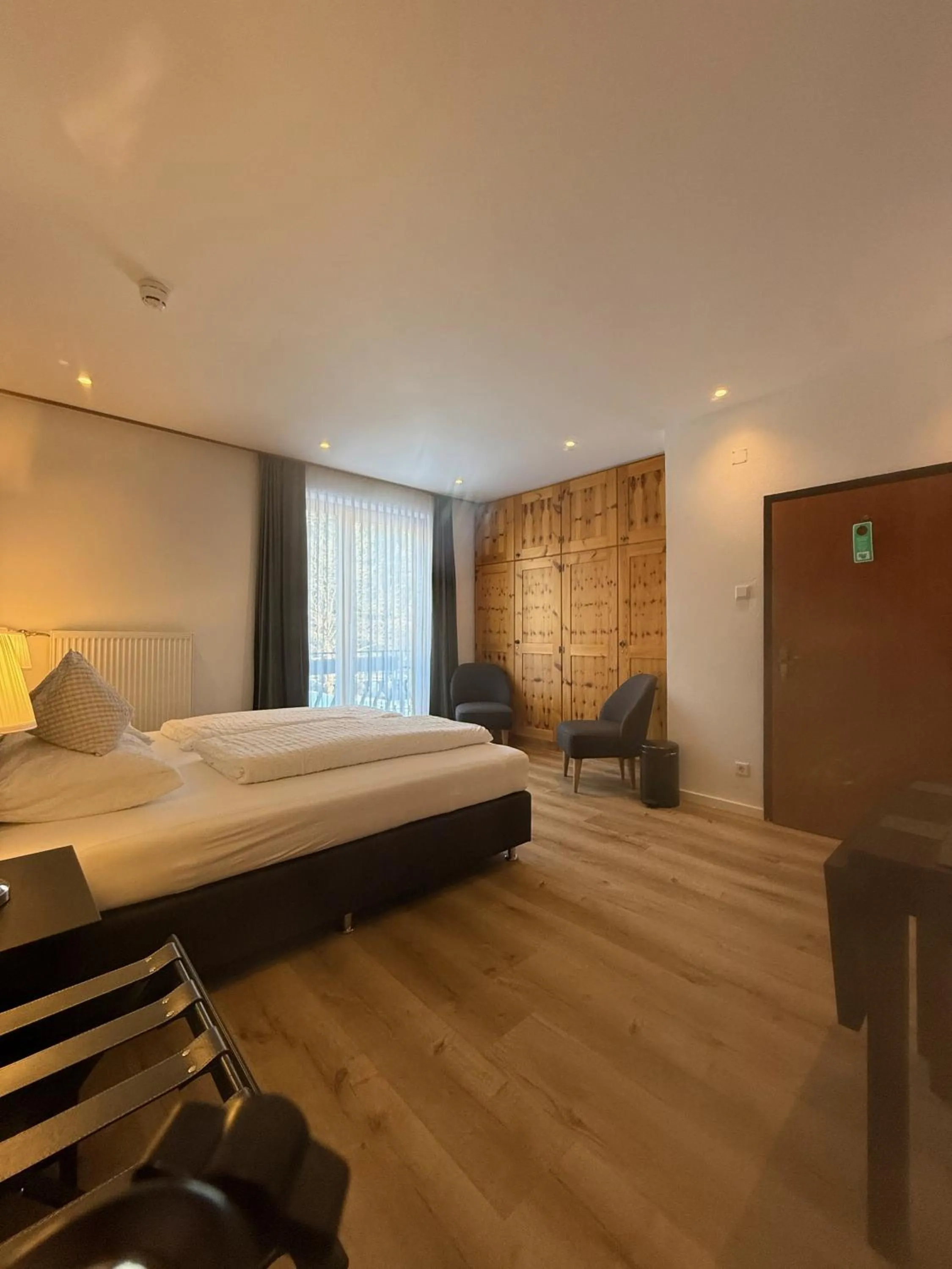 Bedroom, Bed in Hotel Berghof