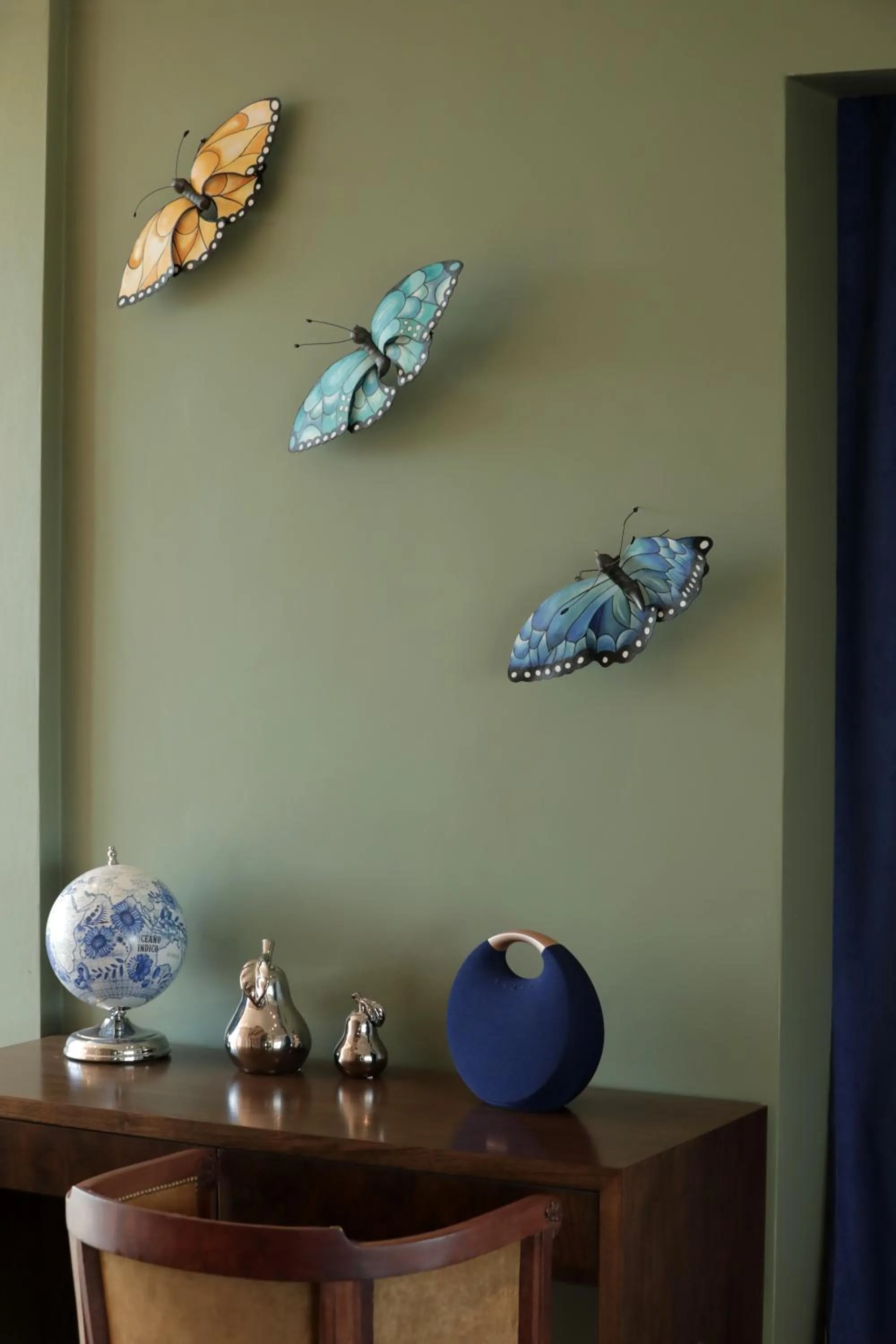 Living room in Gaia Lodge