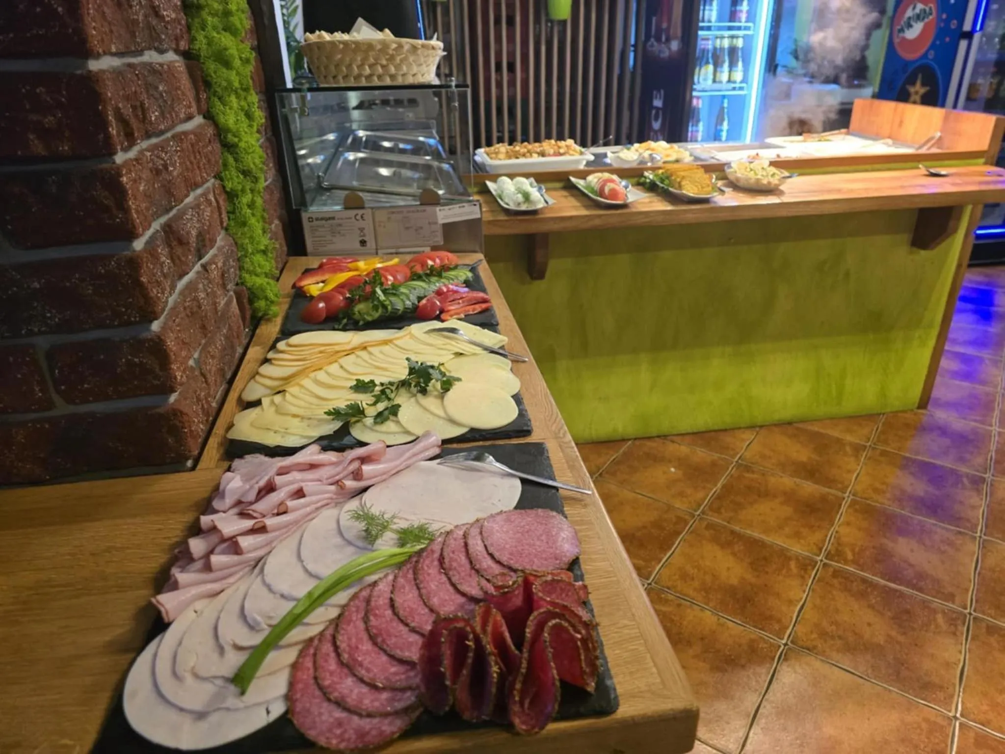 Buffet breakfast in Zielony Dom