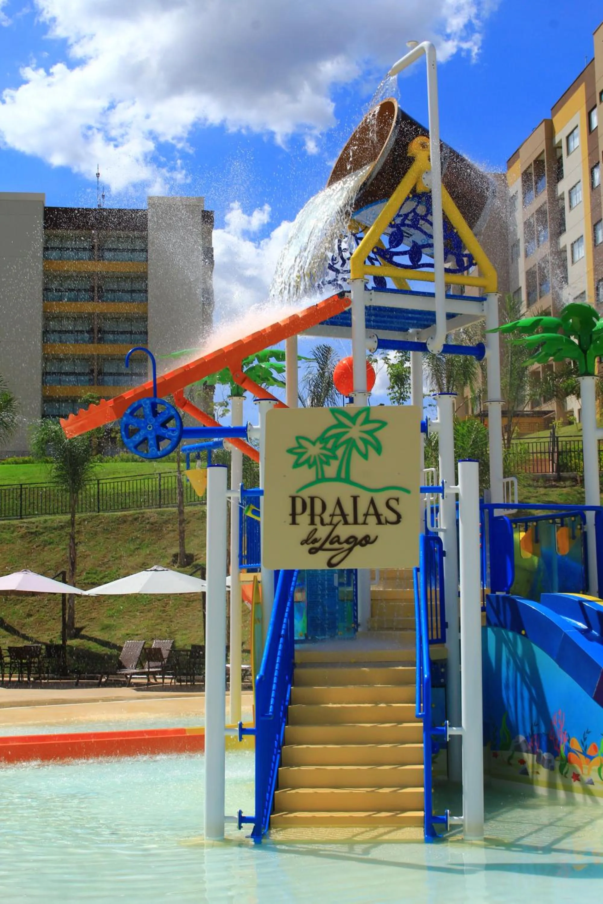Children play ground in Praias do Lago Eco Resort by WAM Experience