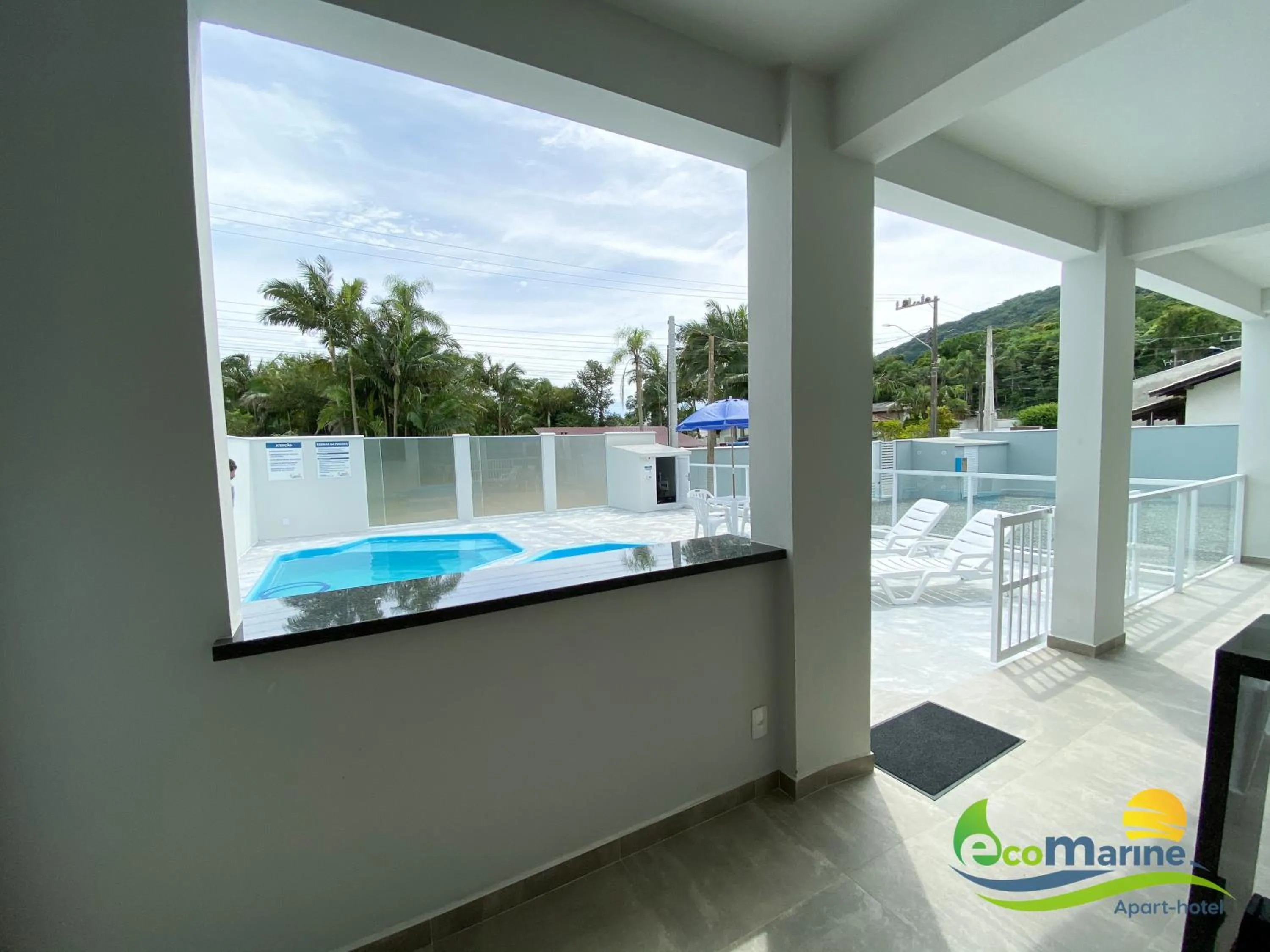 BBQ facilities in Ecomarine Apart-hotel 800 m Beto Carrero