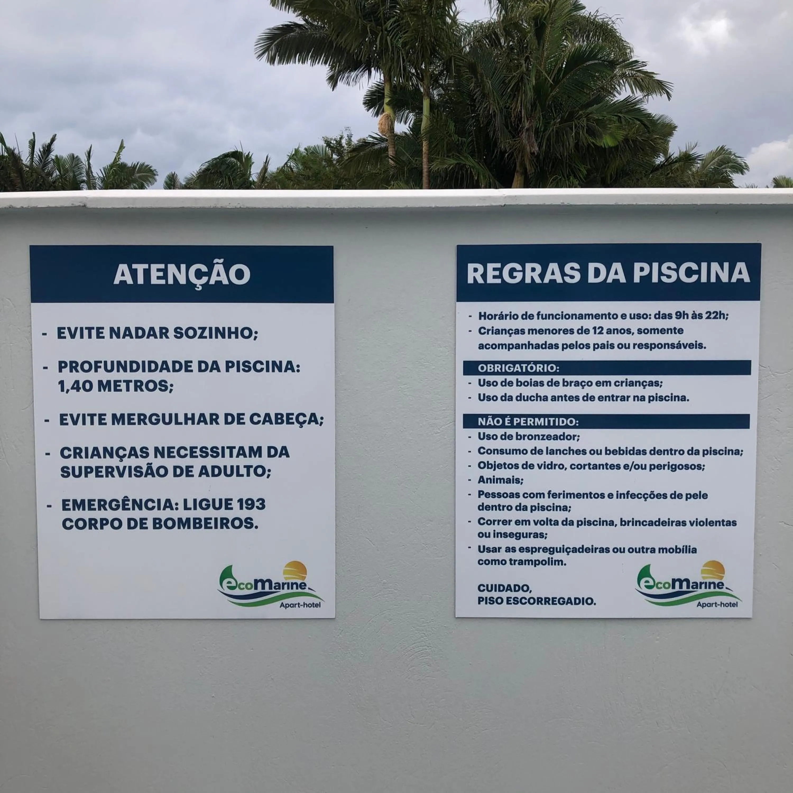 Logo/Certificate/Sign in Ecomarine Apart-hotel 800 m Beto Carrero