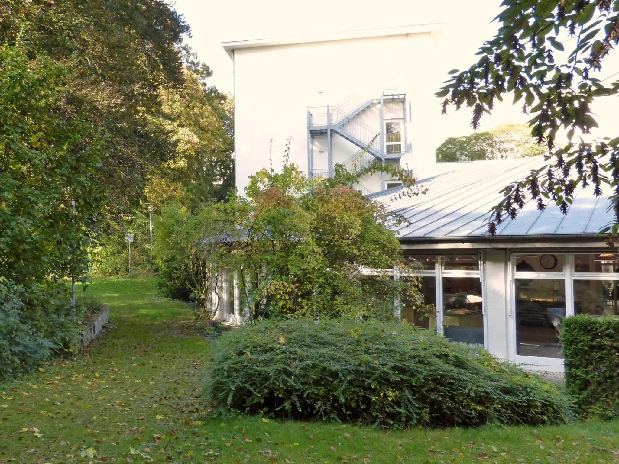 Garden in CJD Bonn Castell