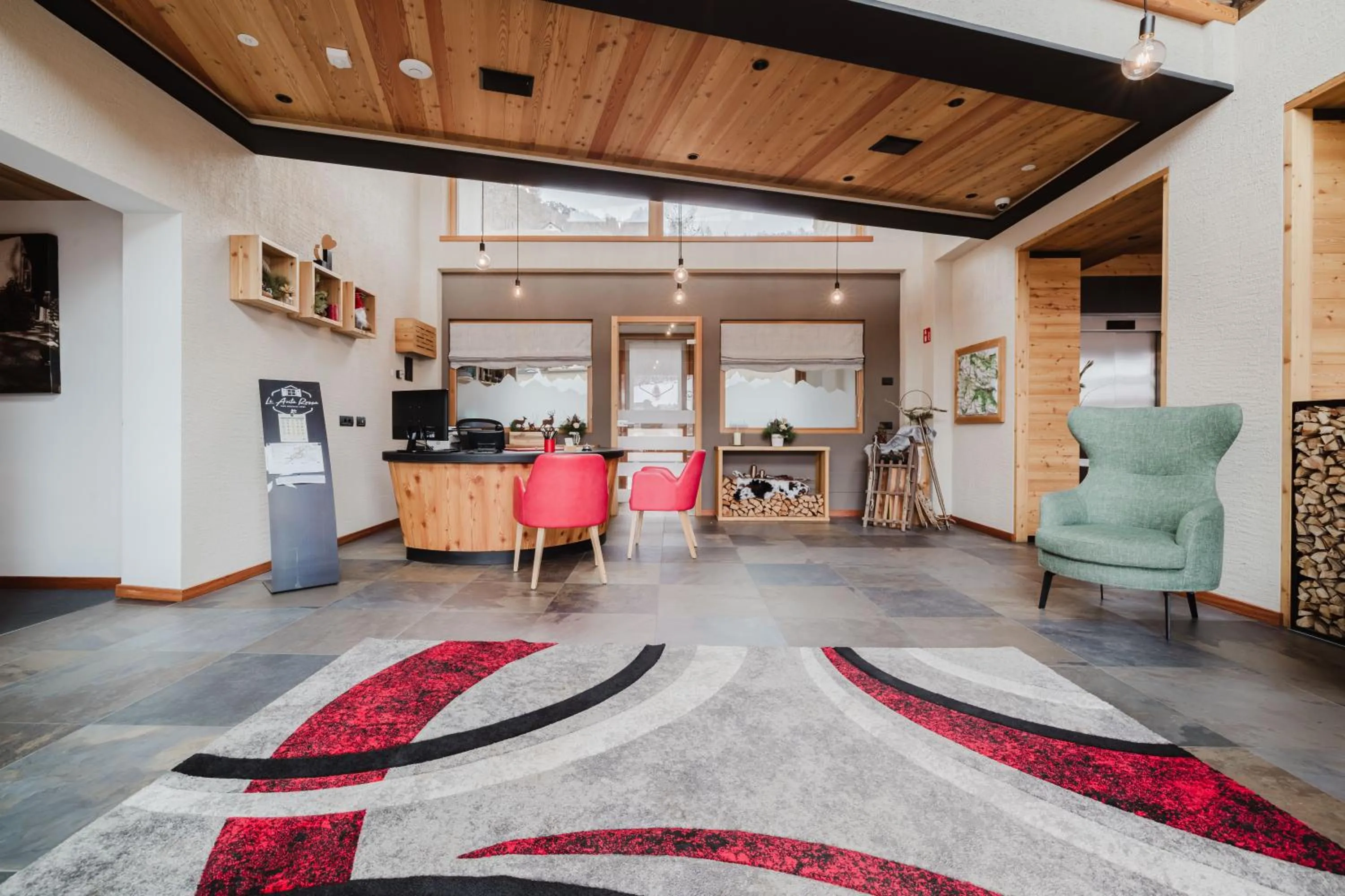 Lobby or reception in Hotel Li Anta Rossa - Adults Only