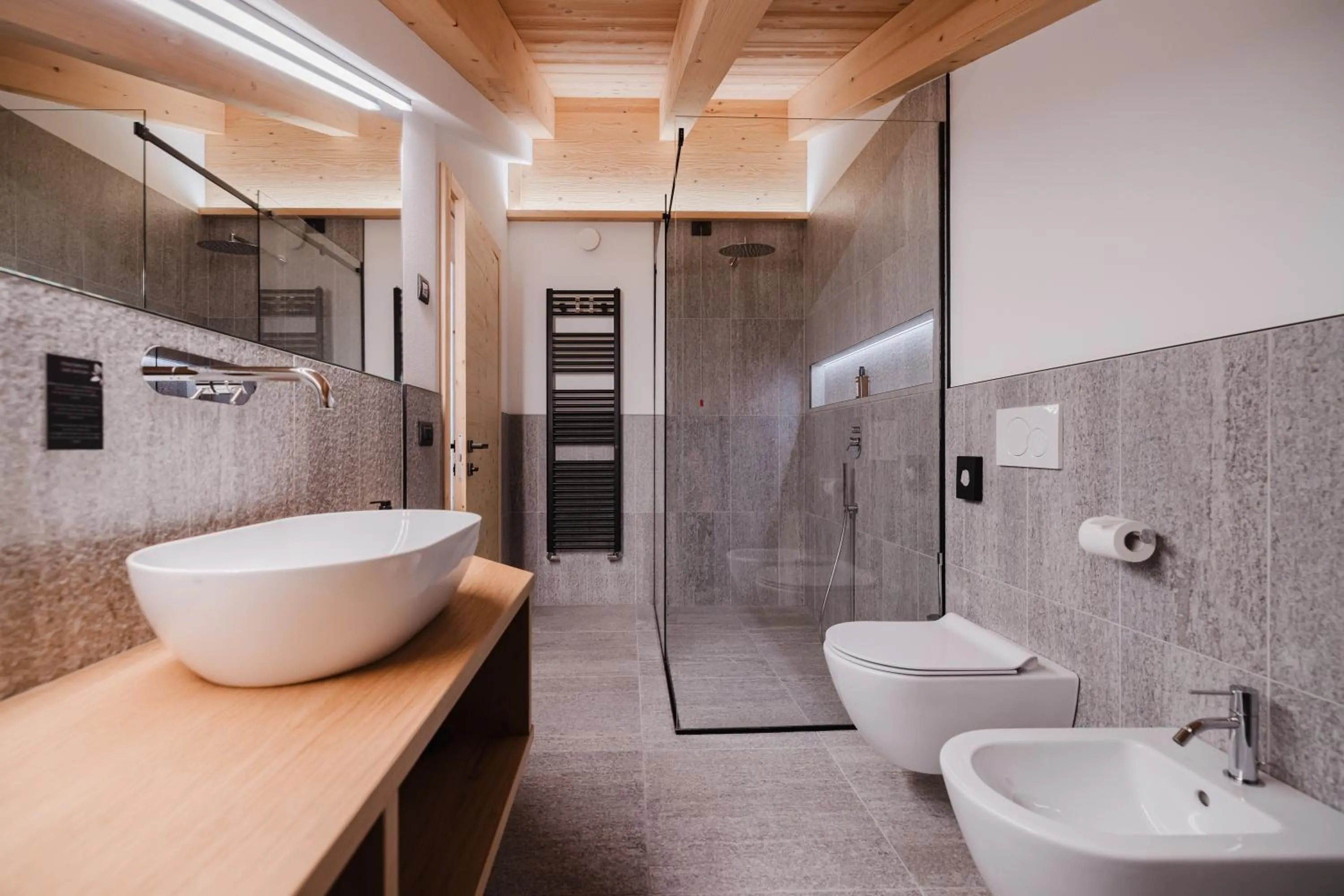 Shower in Hotel Li Anta Rossa - Adults Only