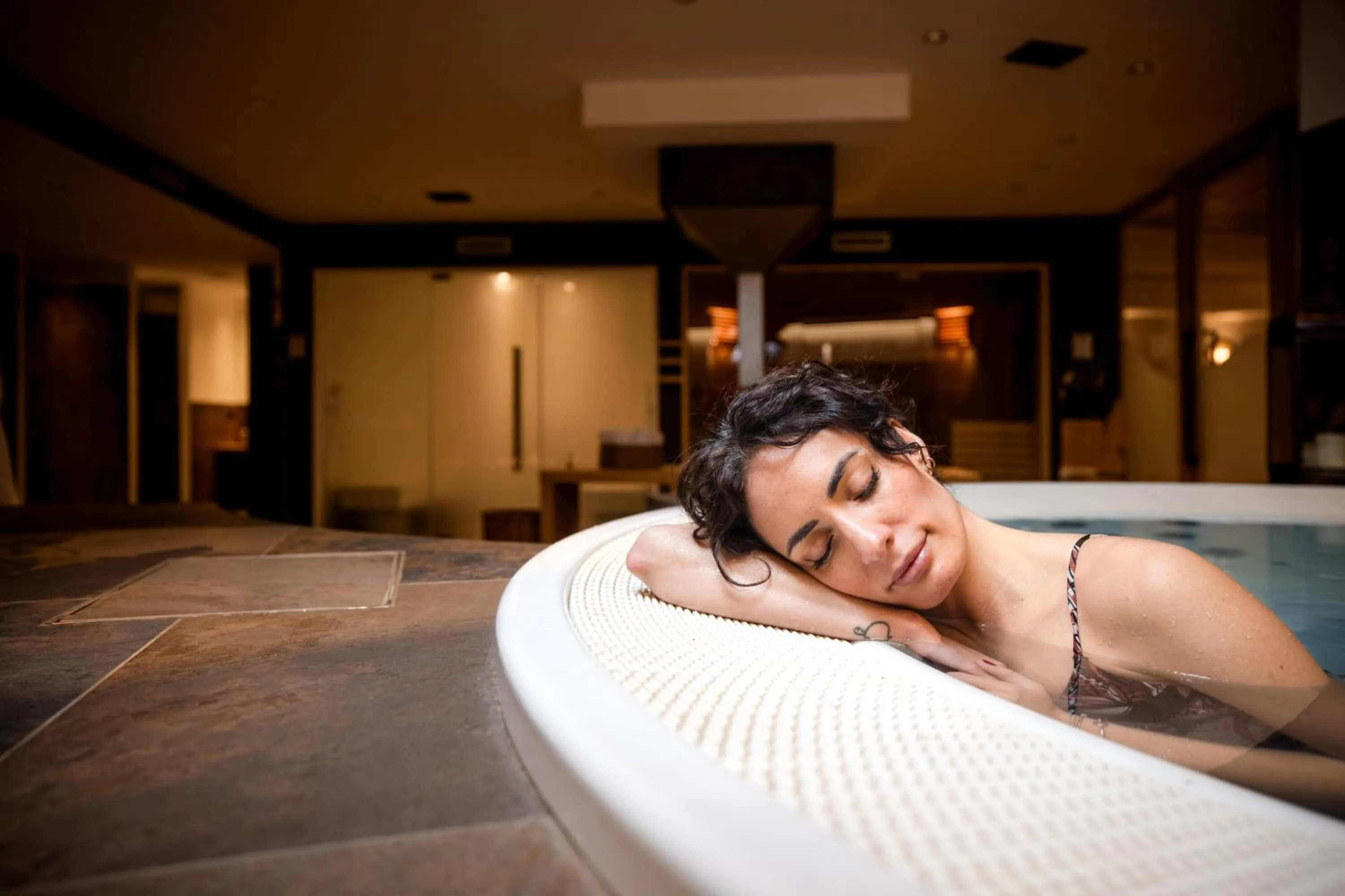 Hot Tub in Hotel Li Anta Rossa - Adults Only