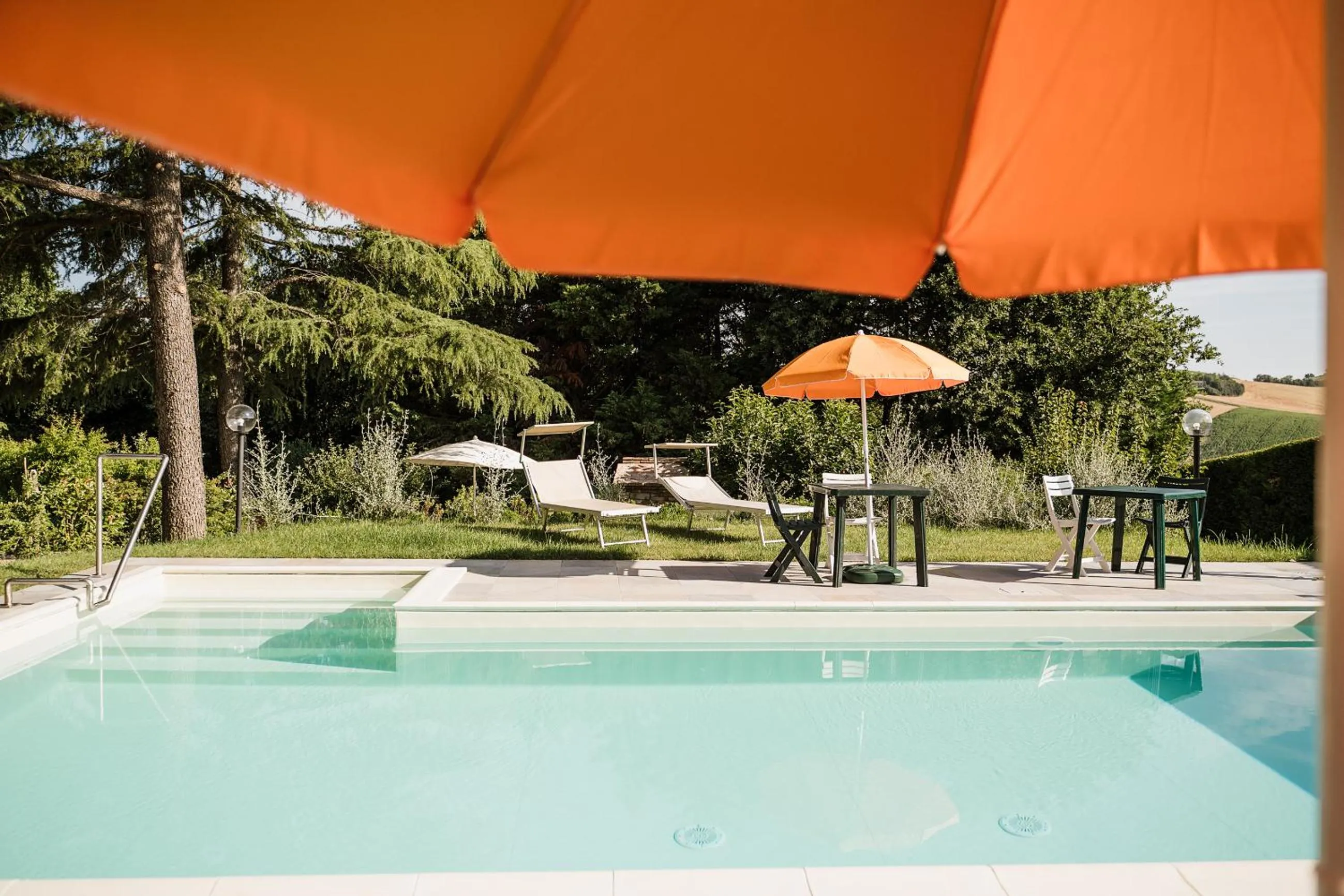 Swimming pool in B&B Timeout