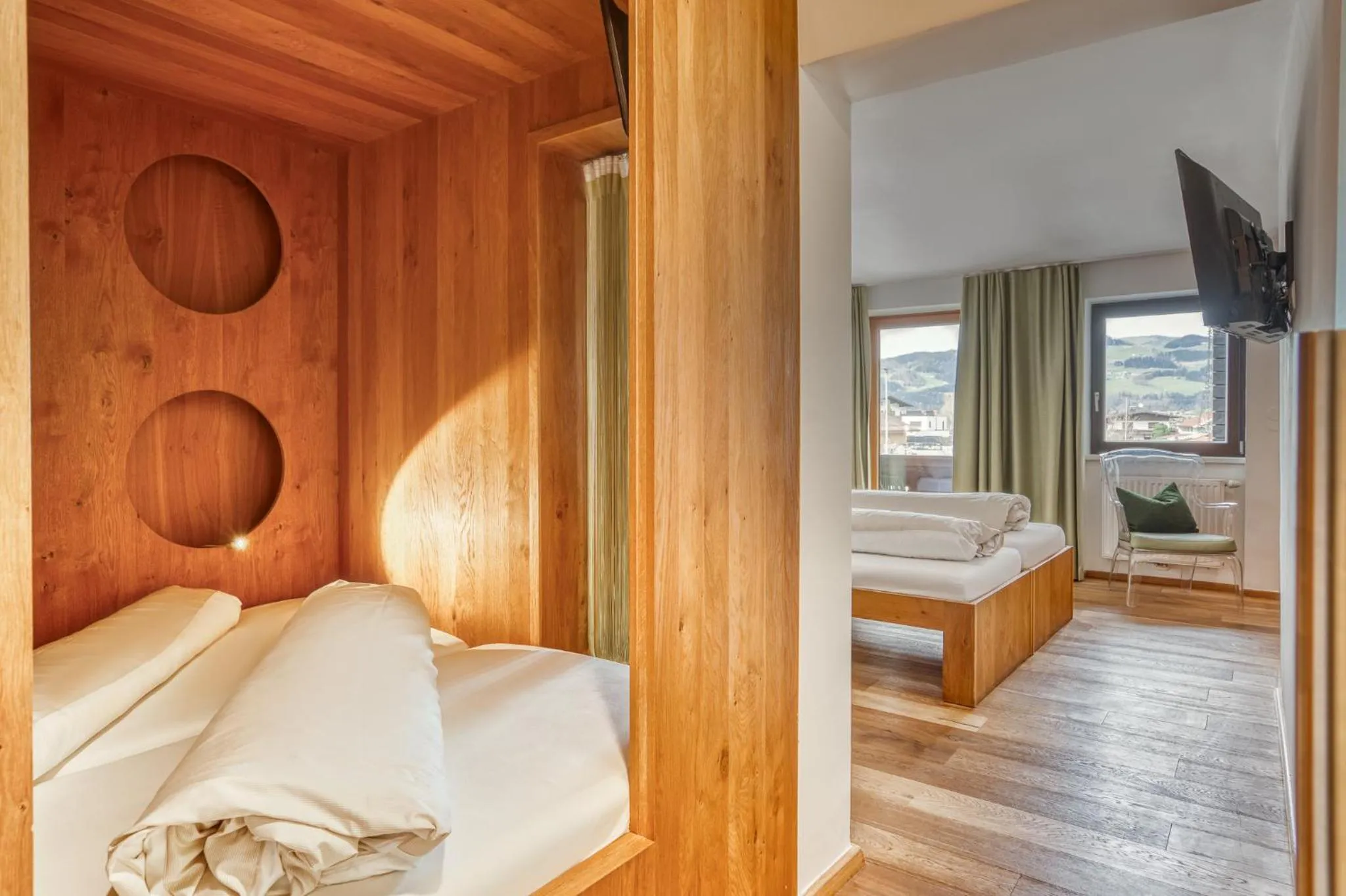 Bed in Hotel Wirtshaus Sattlerwirt