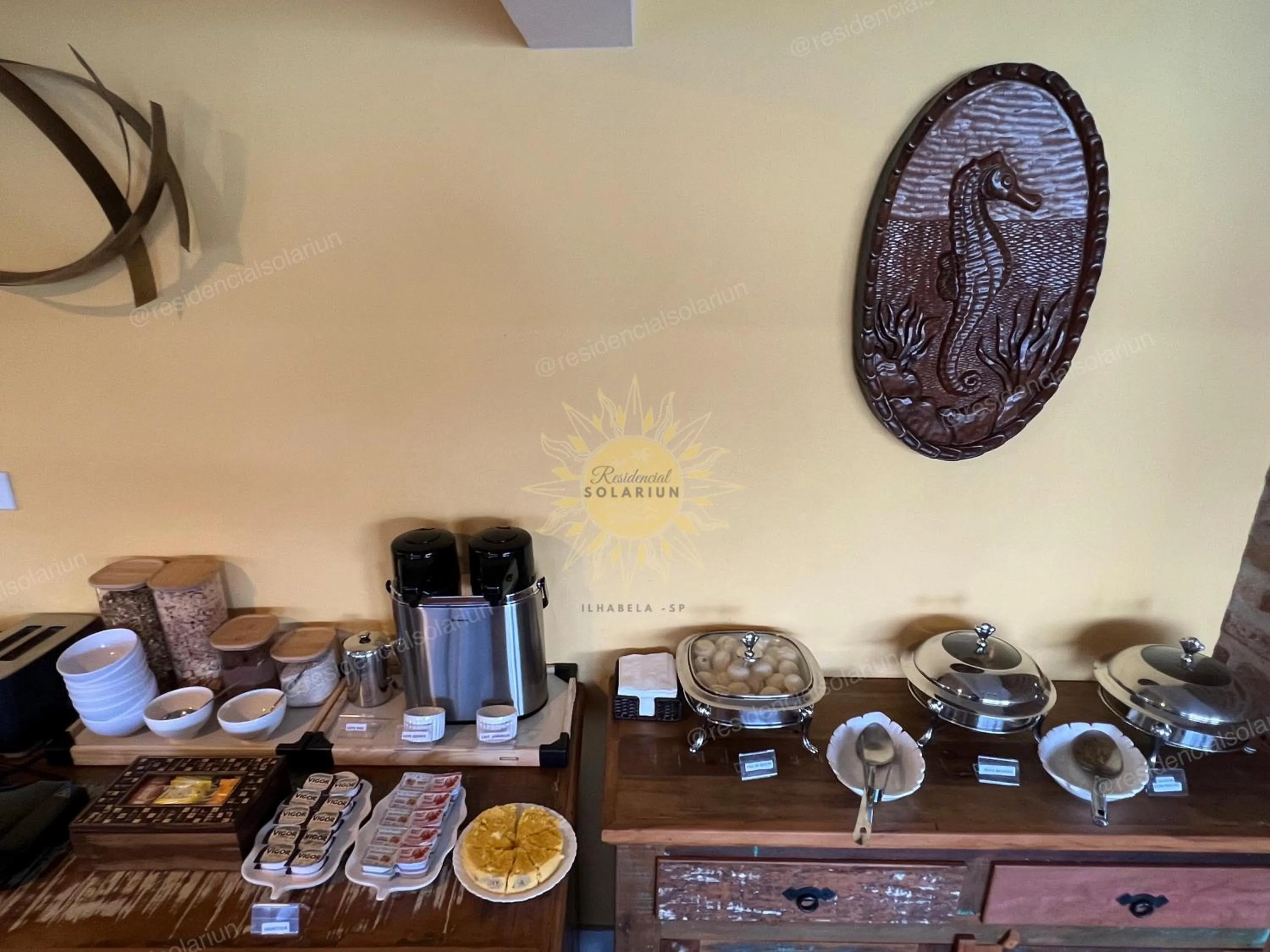 Breakfast in Residencial Solariun Ilhabela