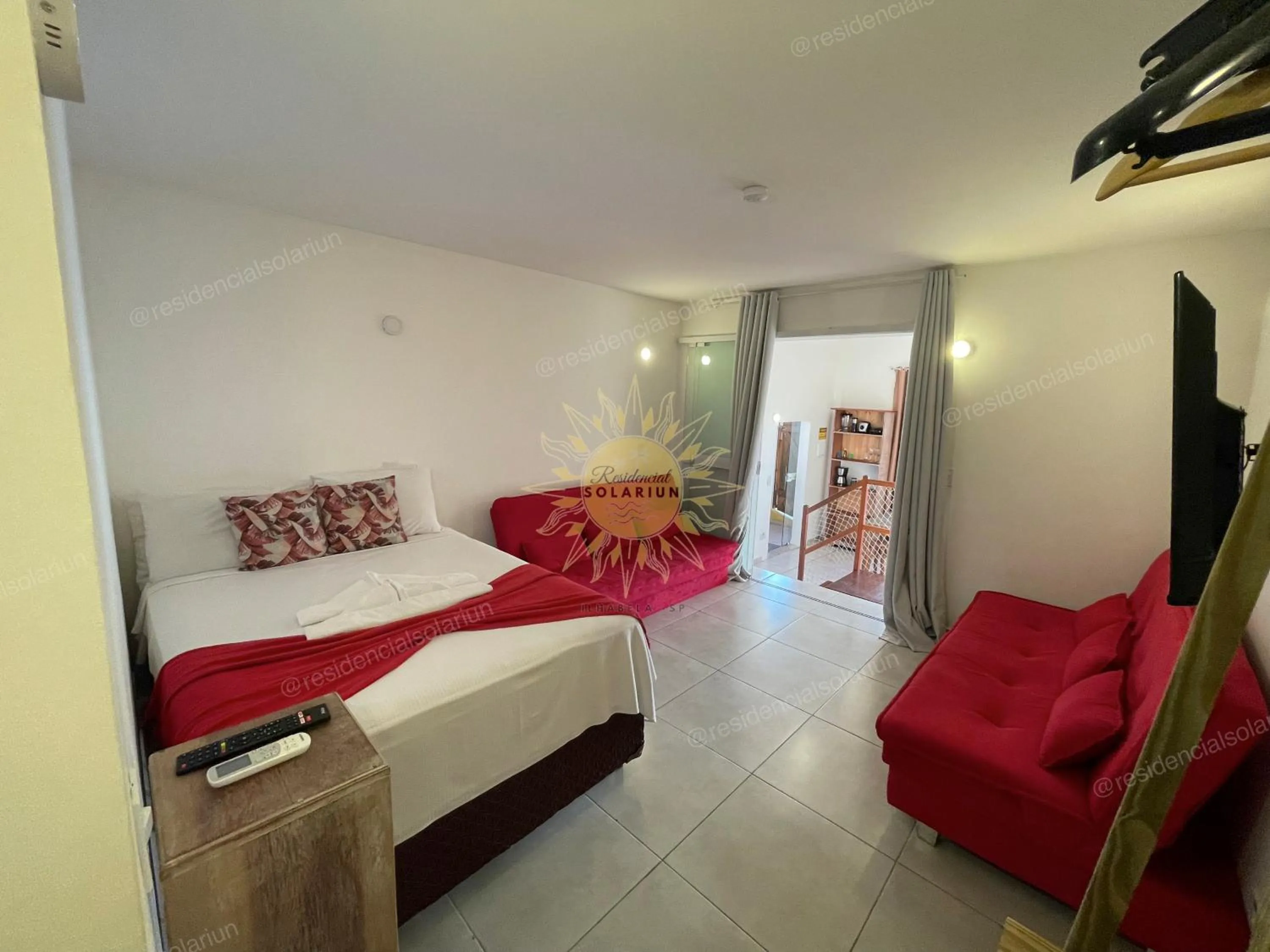 Bed in Residencial Solariun Ilhabela