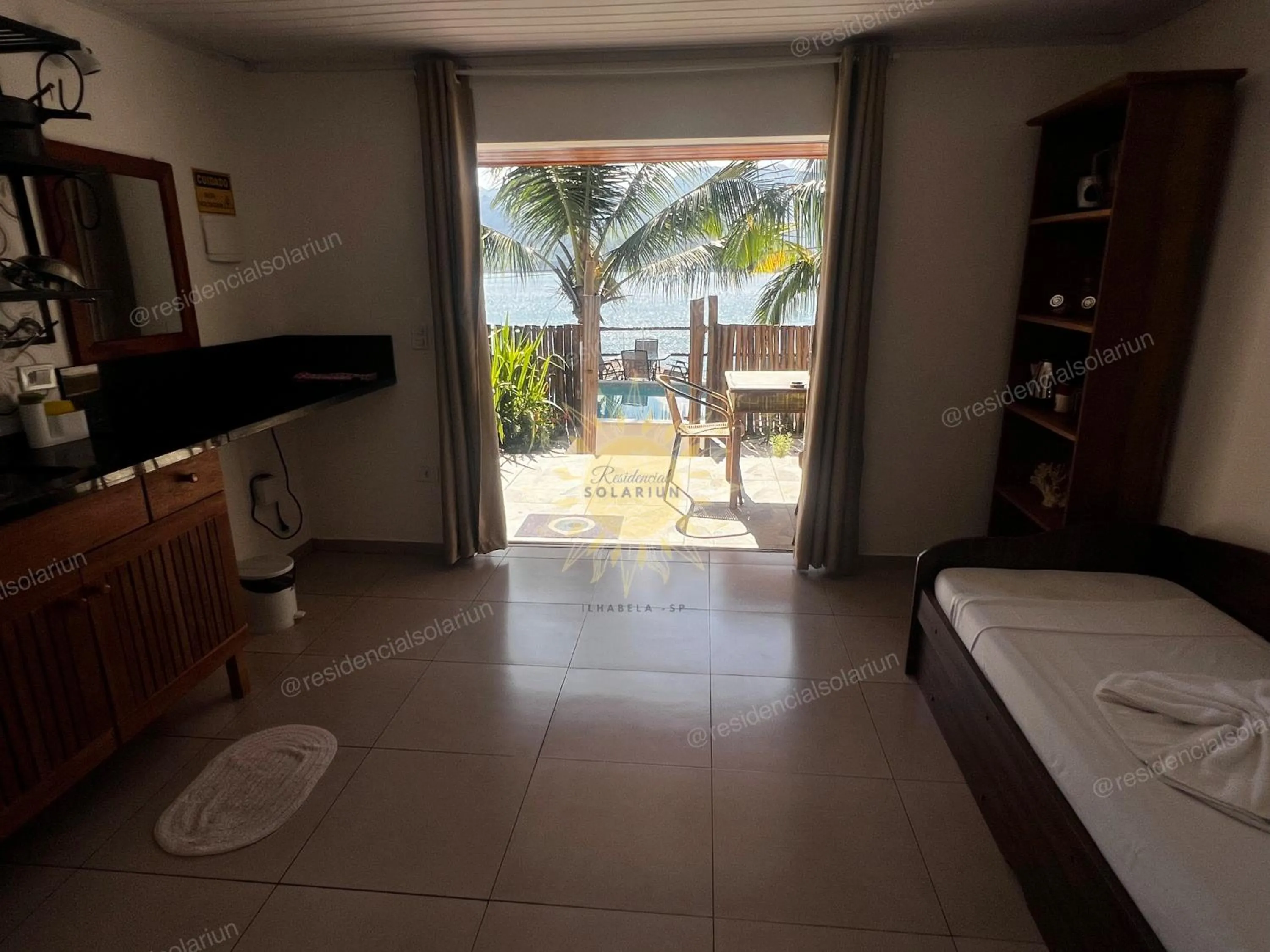 Bed in Residencial Solariun Ilhabela