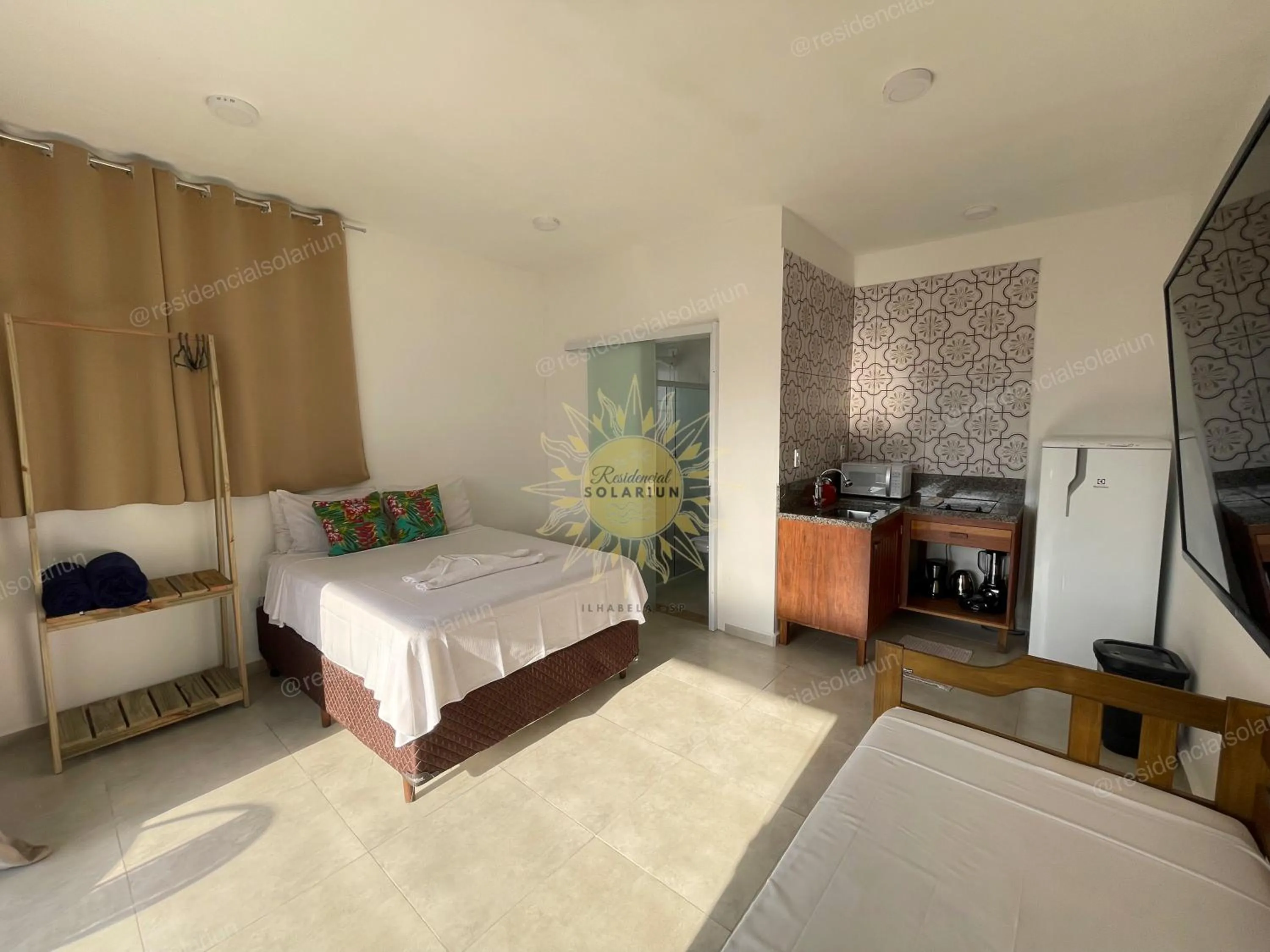 Bed in Residencial Solariun Ilhabela