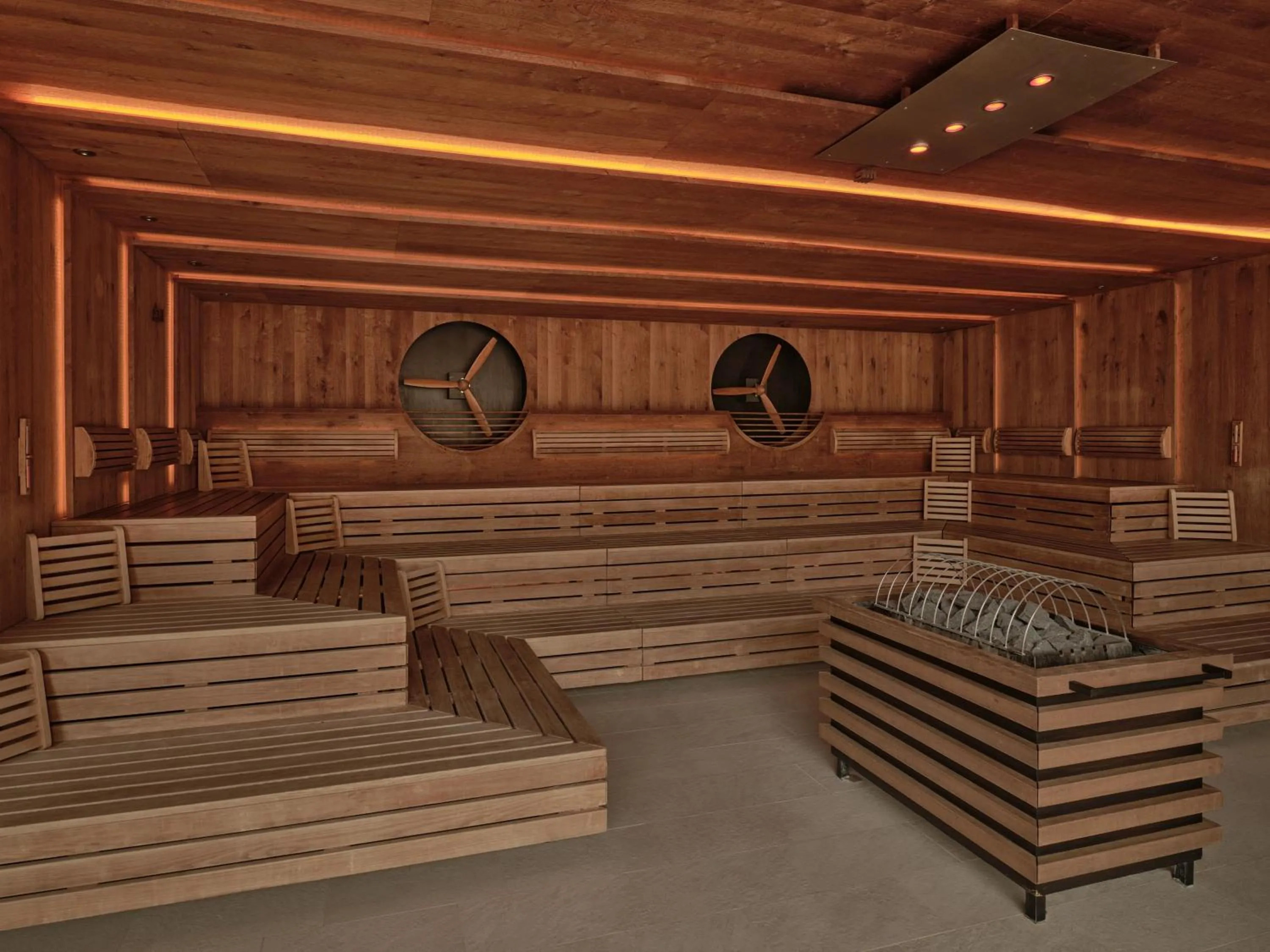 Sauna in DAS EDELWEISS - Salzburg Mountain Resort