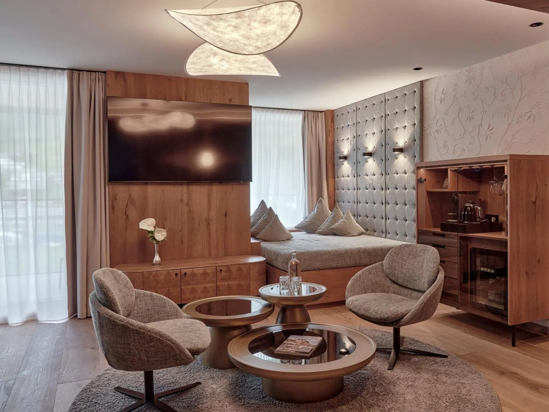 Living room in DAS EDELWEISS - Salzburg Mountain Resort