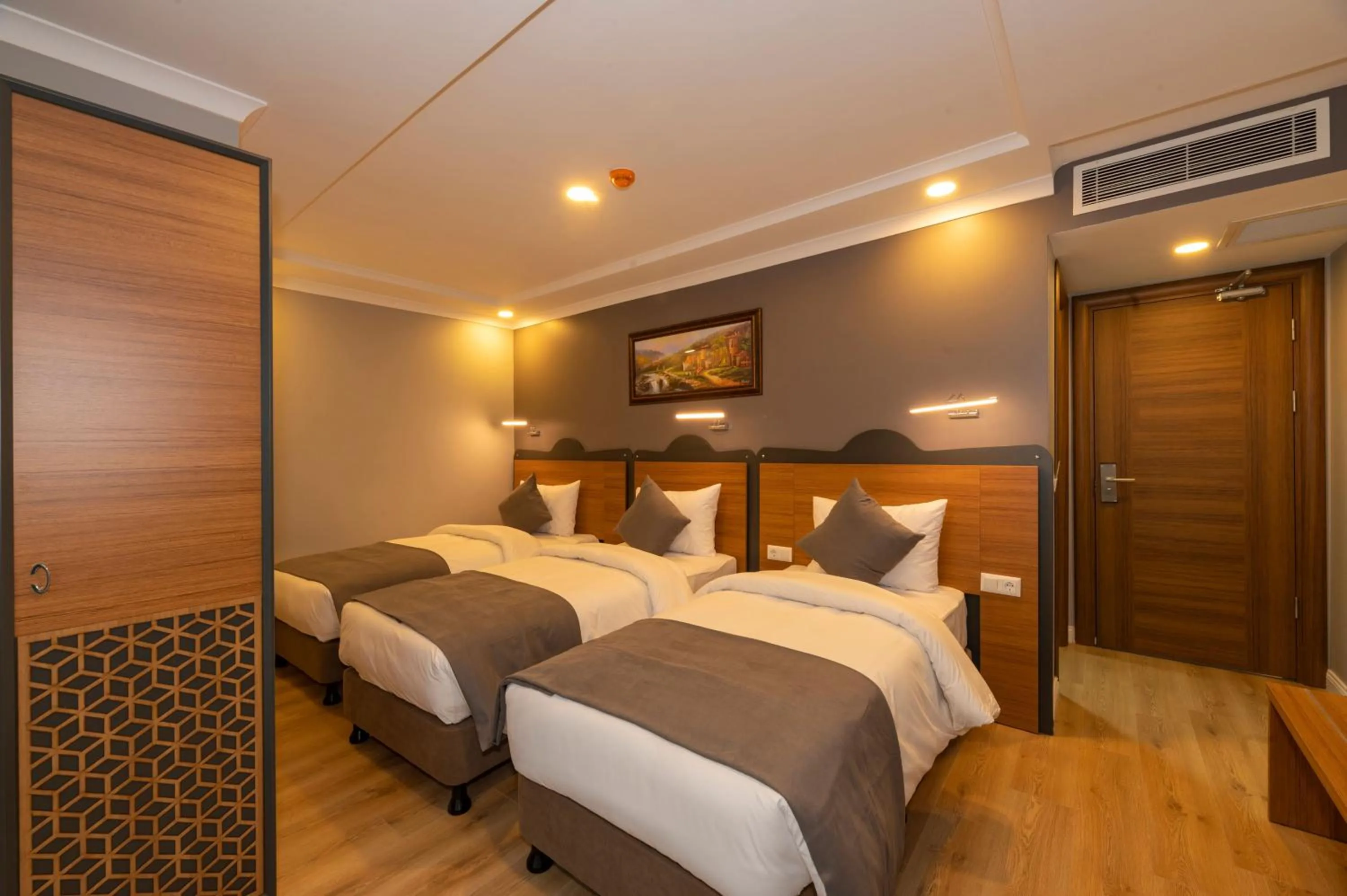 Bed in New Emin Hotel