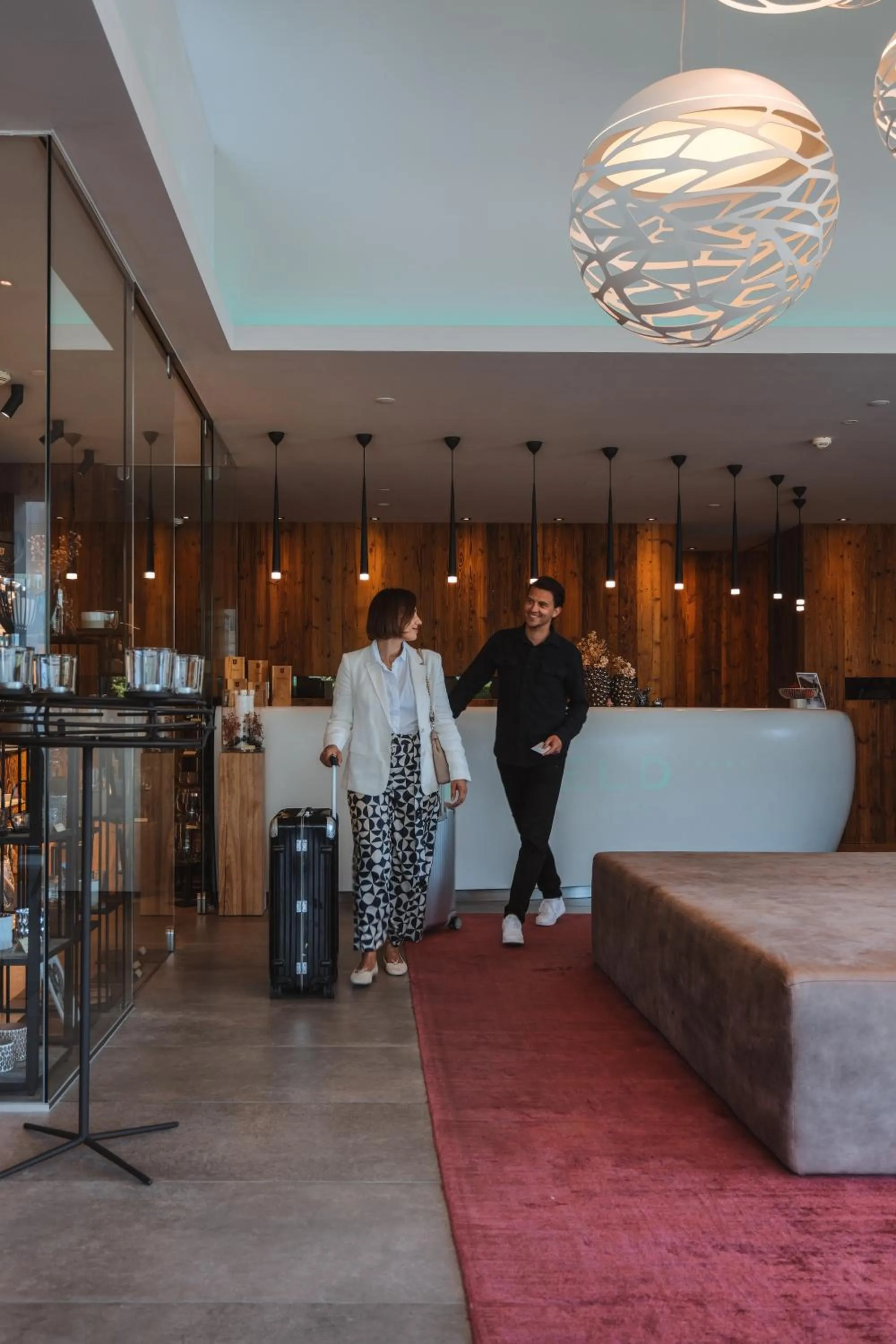 Lobby or reception in HELD - Hotel & Spa , 4 Sterne Superior, Zillertal