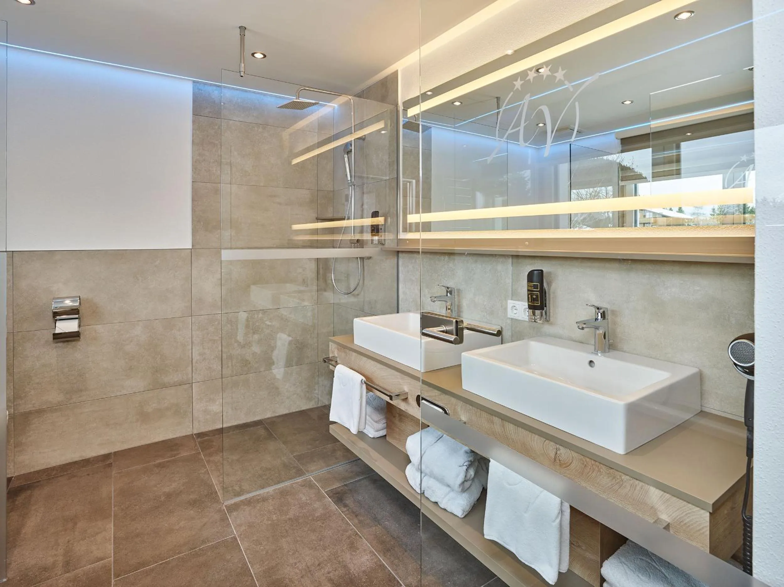 Bathroom in A-VITA Viktoria & A-VITA living luxury apartments